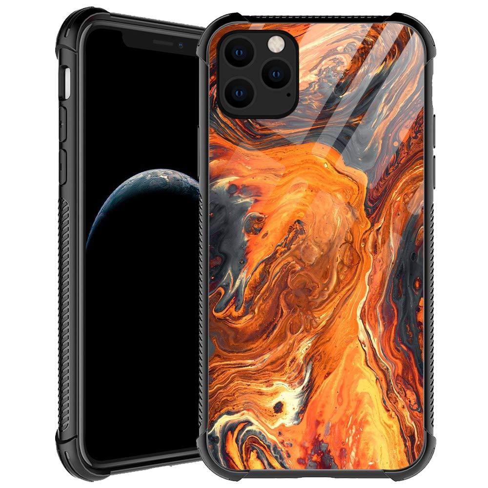 CARLOCA Marble Nature iPhone 11 Case - Shockproof Anti-Scratch Soft TPU Protective Cover for iPhone 11 (6.1-inch) - Stylish Marble Design for Men & Boys - Perfect for Work, School & Outdoor Activities