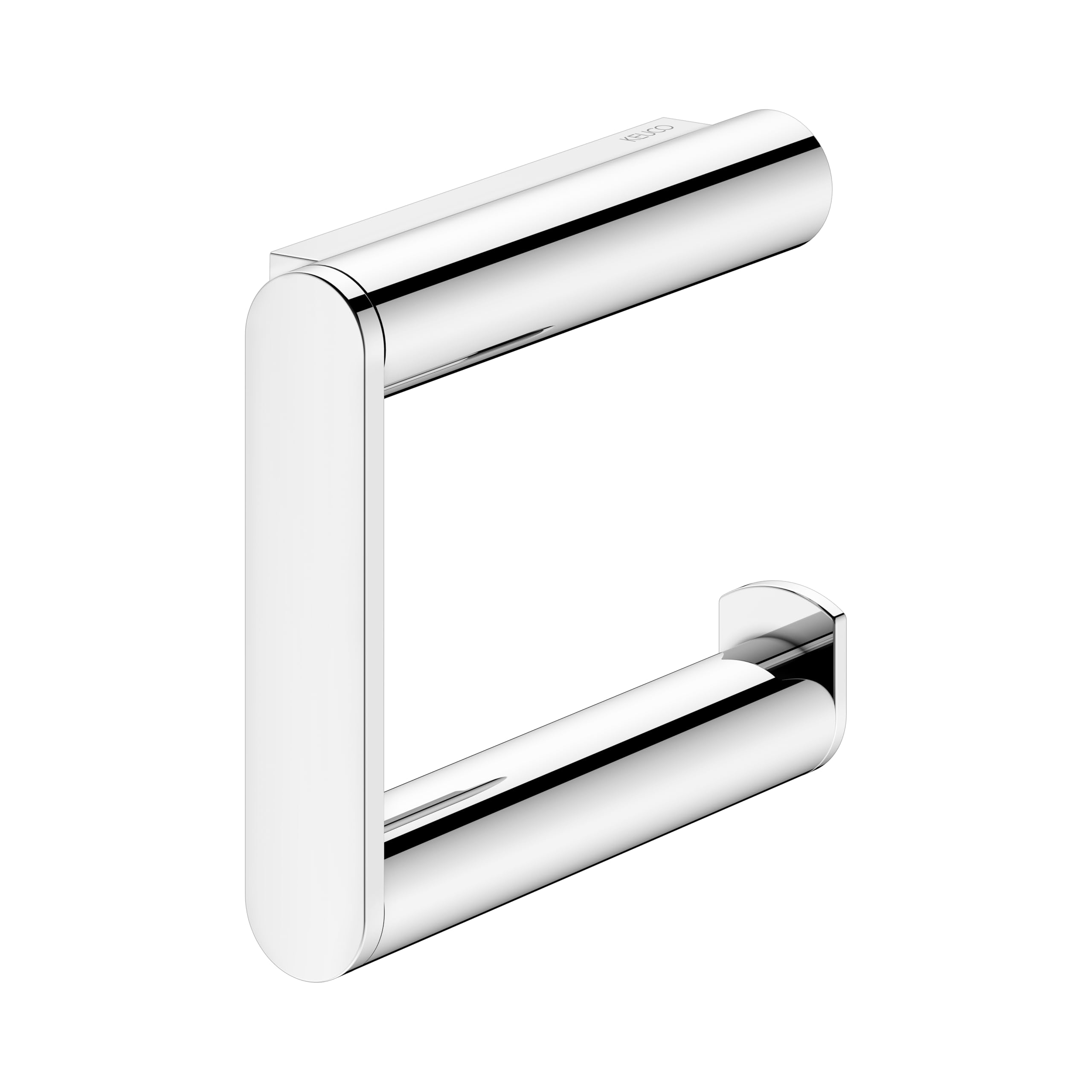 Stainless Steel Open Design Wall Mount Toilet Paper Holder - Modern Bathroom Tissue Roll Dispenser for Home, Office, and RV Use