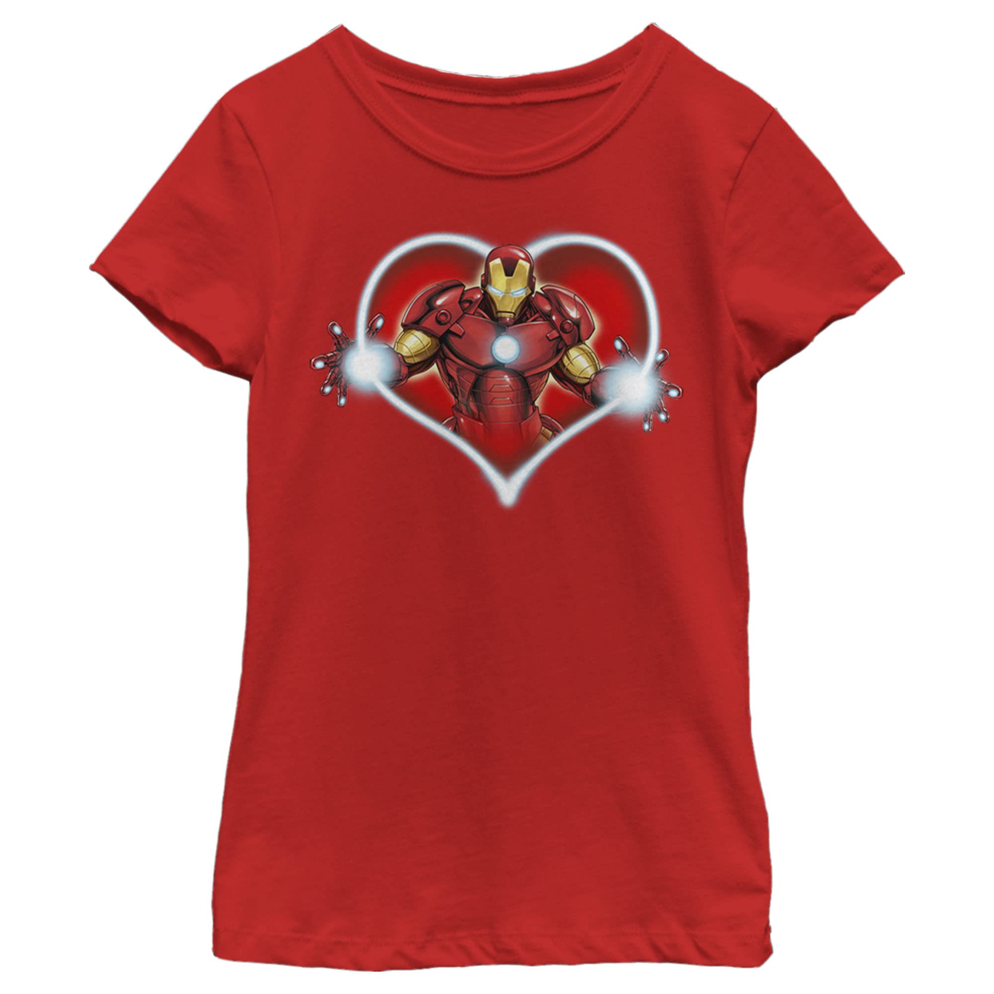 Fifth Sun Girls Iron Heart Blast Graphic Tee - Trendy Casual Short Sleeve T-Shirt for Teens | Perfect for School, Outings & Everyday Wear