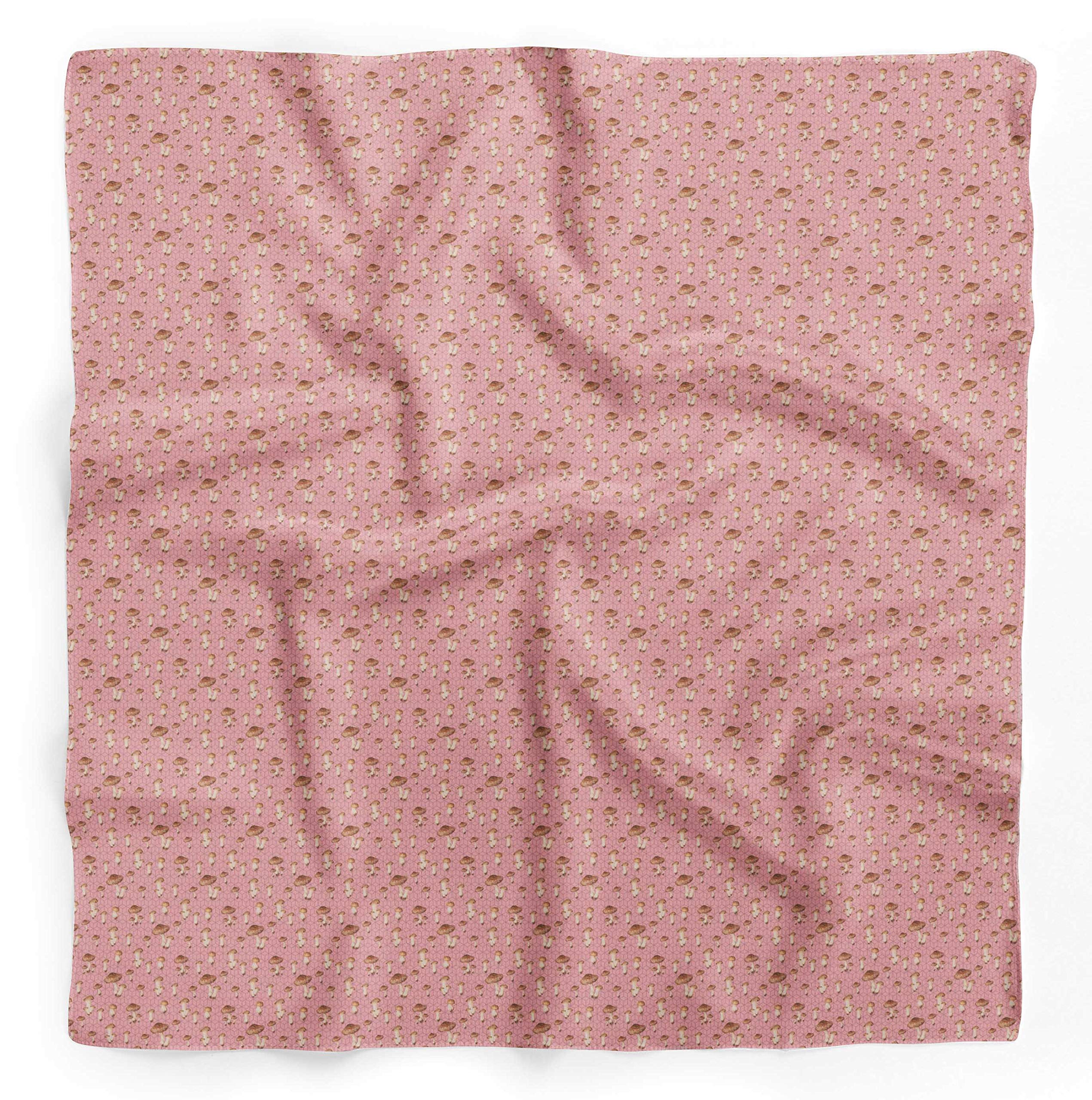 Bimba Printed Pure Silk Scarf - Women's Versatile Hair Neck Head Wrap Bandana for Fashion & Travel Accessories