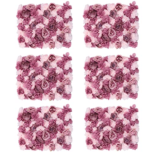 6 Pieces/Pink+mauve