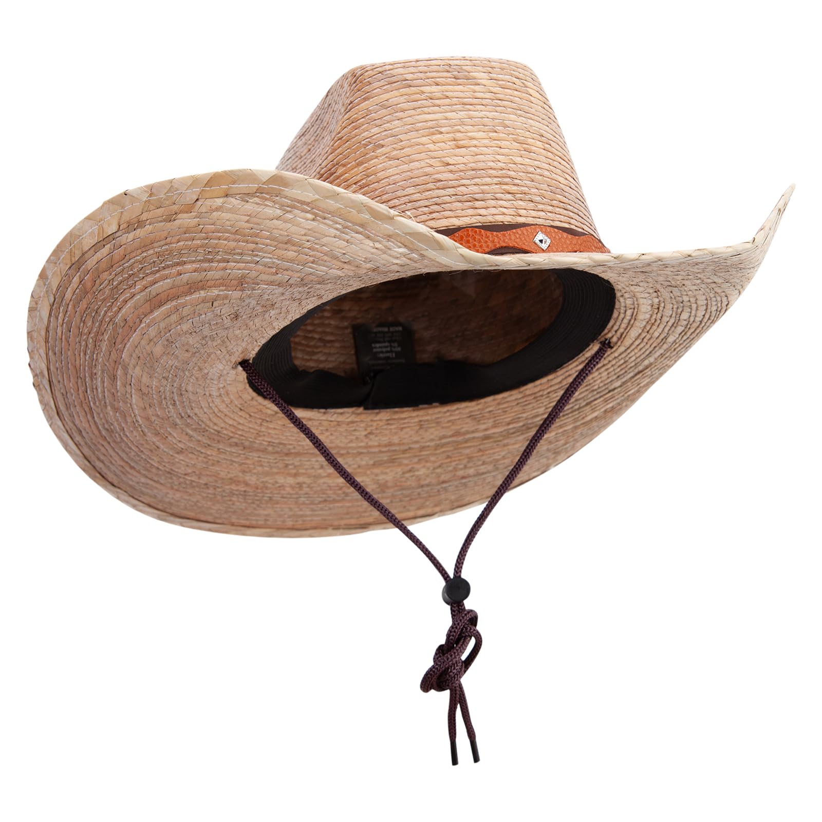 Authentic Mexican Style Wide Brim Safari Hat - UPF 50+ Sun Protection for Outdoor Adventures, Travel & Beach Vacations