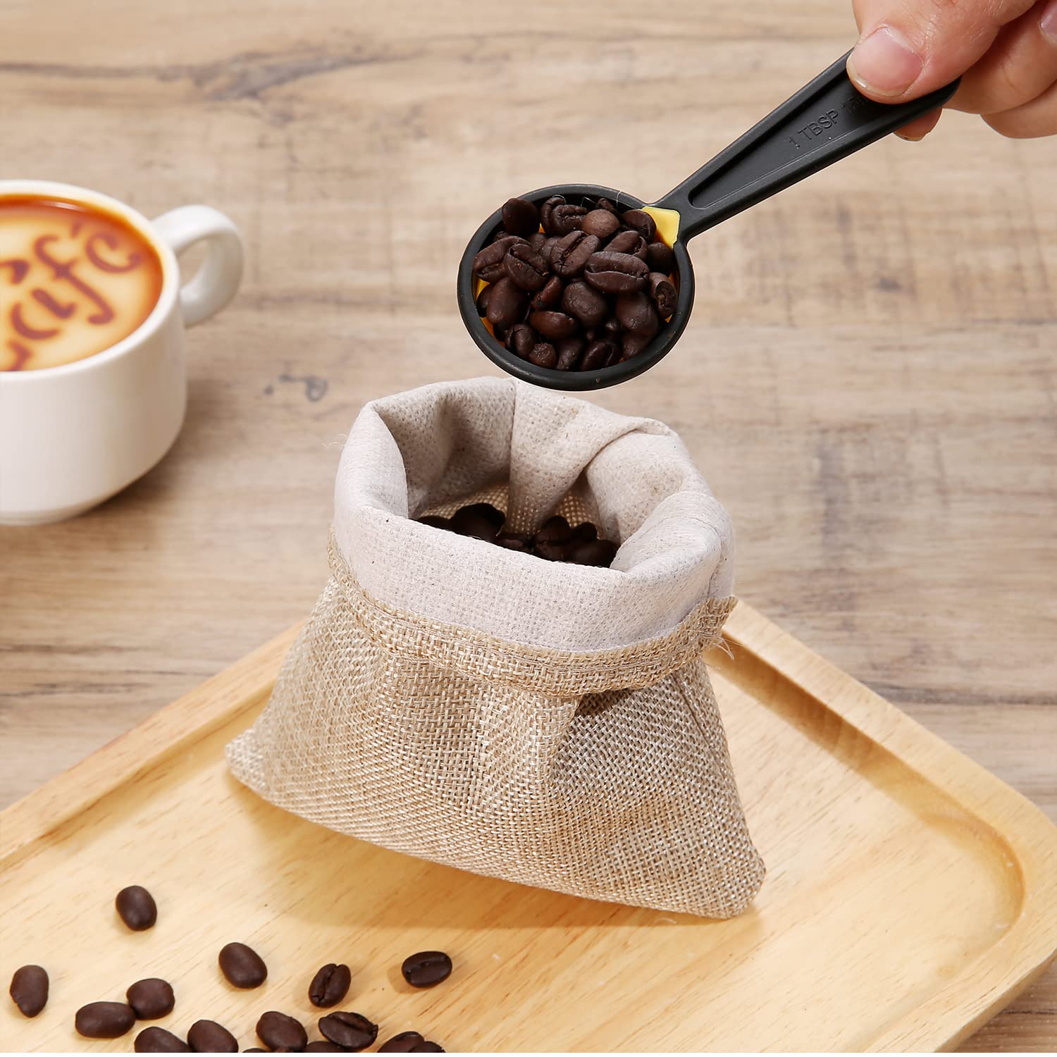 Collapsible Silicone Measuring Cups and Spoons Set - 8-Piece Adjustable Kitchen Measuring Tools for Baking, Cooking & Camping | Space-Saving, Dishwasher Safe & Non-Slip Design