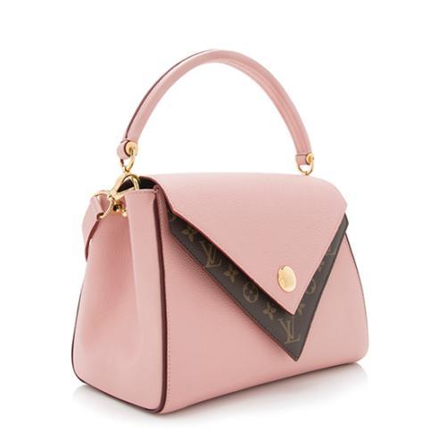 Louis Vuitton Double V Handbag in Rose Poudre - Luxury Crossbody Bag for Women, Perfect for Date Night & Evening Events