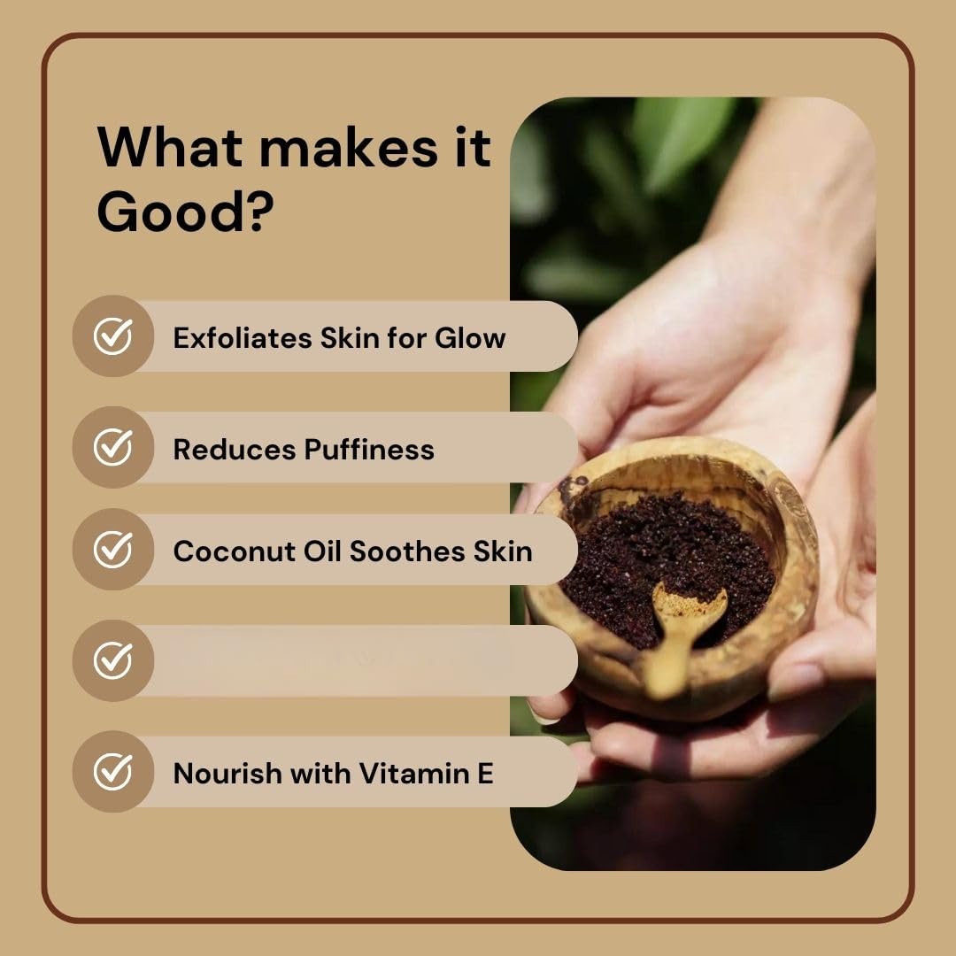 Espresso Yourself Coffee Body Scrub - Exfoliating Tan Removal Body Wash for Soft & Smooth Skin | 90g | Perfect for Post-Shower Exfoliation & Pre-Self Care Routine