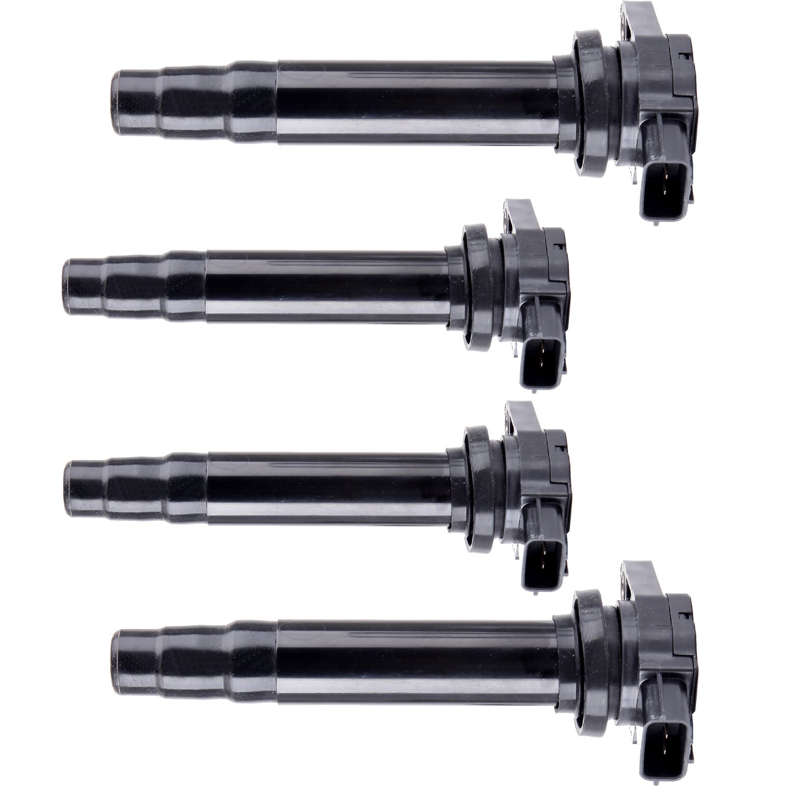 High Performance Ignition Coil Pack Set of 4 - Compatible with Nissan Sentra 2.0L/1.8L/1.6L 2000-2001 Models - Direct Replacement for UF326, 5C1243, U5032 - Improves Engine Power & Fuel Efficiency for Daily Commuting & Highway Driving