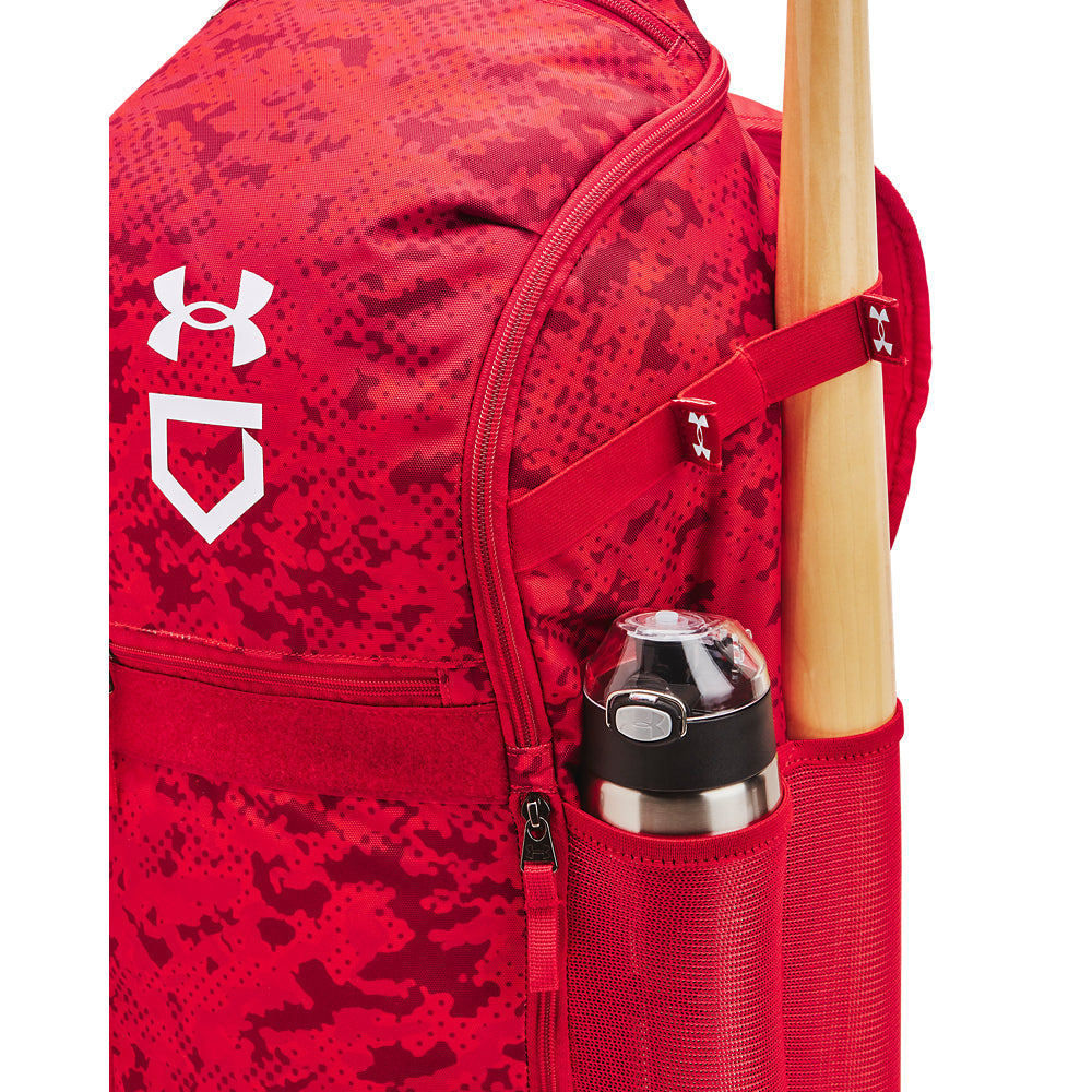 Under Armour Utility Print Baseball Softball Batpack Backpack - Durable Sports Backpack for Baseball & Softball Players, Coaches, and Fans - Perfect for Games, Practice, and Travel