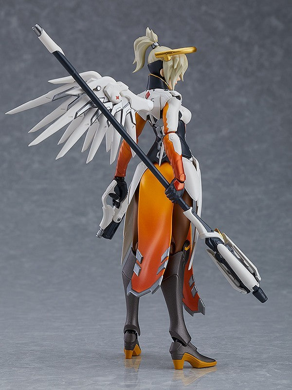 Figma #427 Mercy Overwatch Action Figure - Collectible 6-Inch Articulated Hero Statue for Gamers & Fans | Perfect for Display, Cosplay & Gift Giving