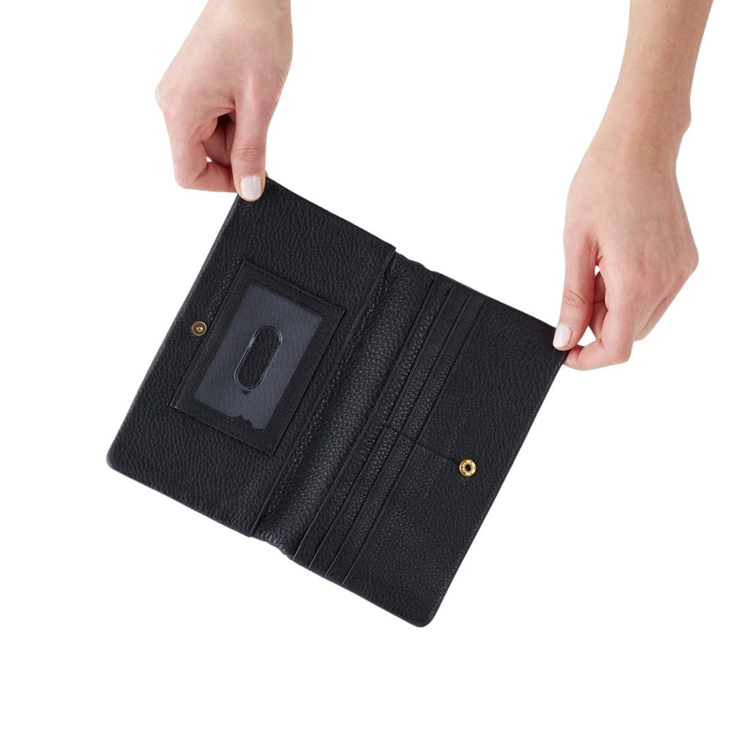 HOBO LUMEN CONTINENTAL WALLET - Stylish RFID Blocking Leather Wallet for Men & Women | Perfect for Travel, Business & Everyday Use