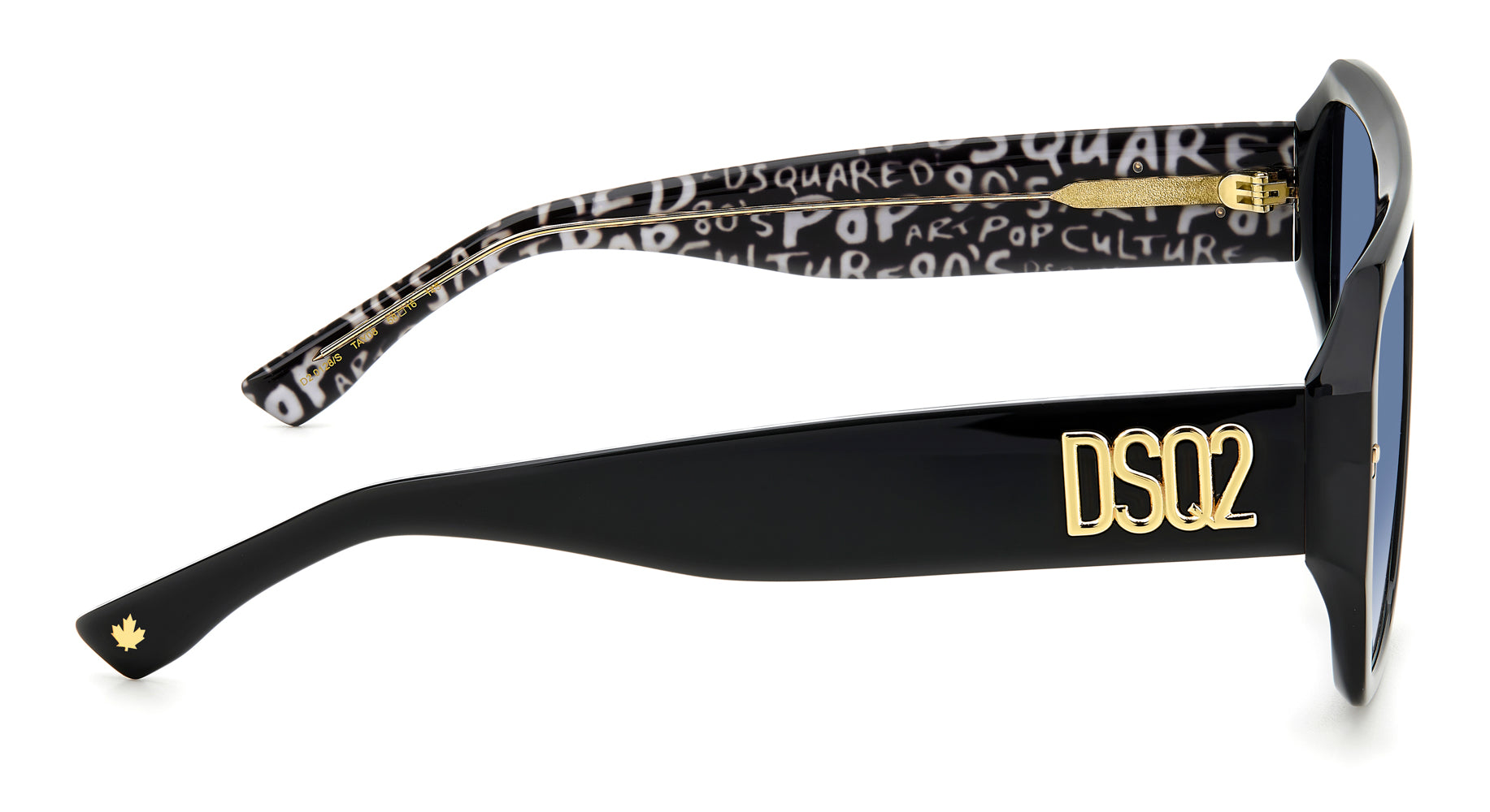 DSQUARED2 D2 0128/S Sunglasses - Polarized UV Protection Aviator Style for Men & Women - Perfect for Driving, Outdoor Sports & Fashion Accessories