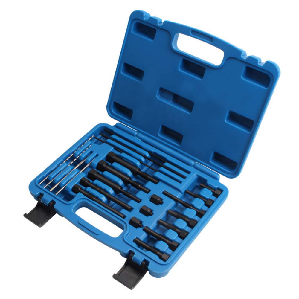 Glow Plug Removal Tool Set - Professional Glow Plug Extractor & Heater Element Repair Kit for Diesel Engines - Perfect for Auto Mechanics & DIY Car Maintenance