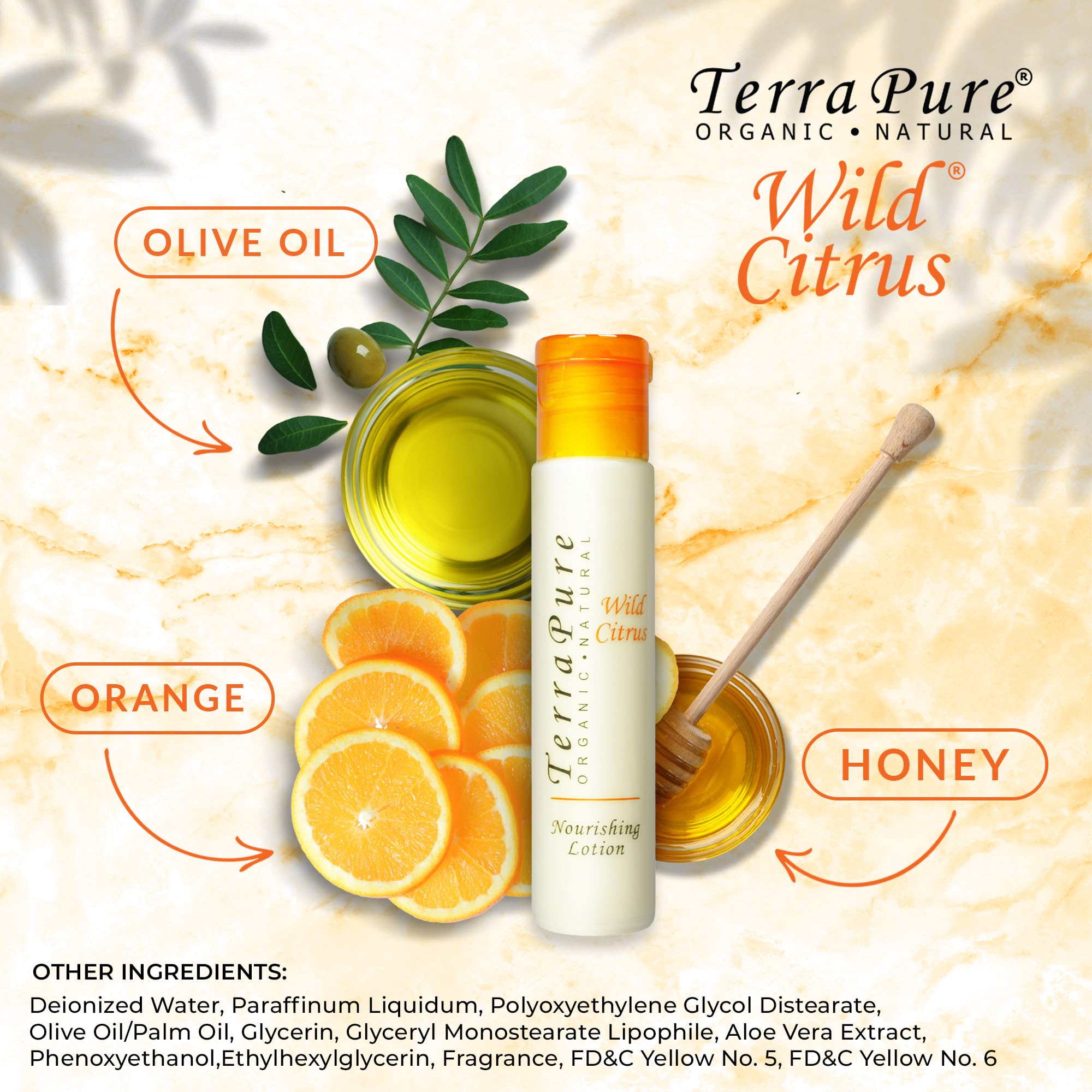 Terra Pure Wild Citrus Hand Lotion - Travel Size 1 oz (Pack of 250) - Moisturizing Hotel Amenities for Guests, Perfect for Hotels, Spas, and Hospitality Industry