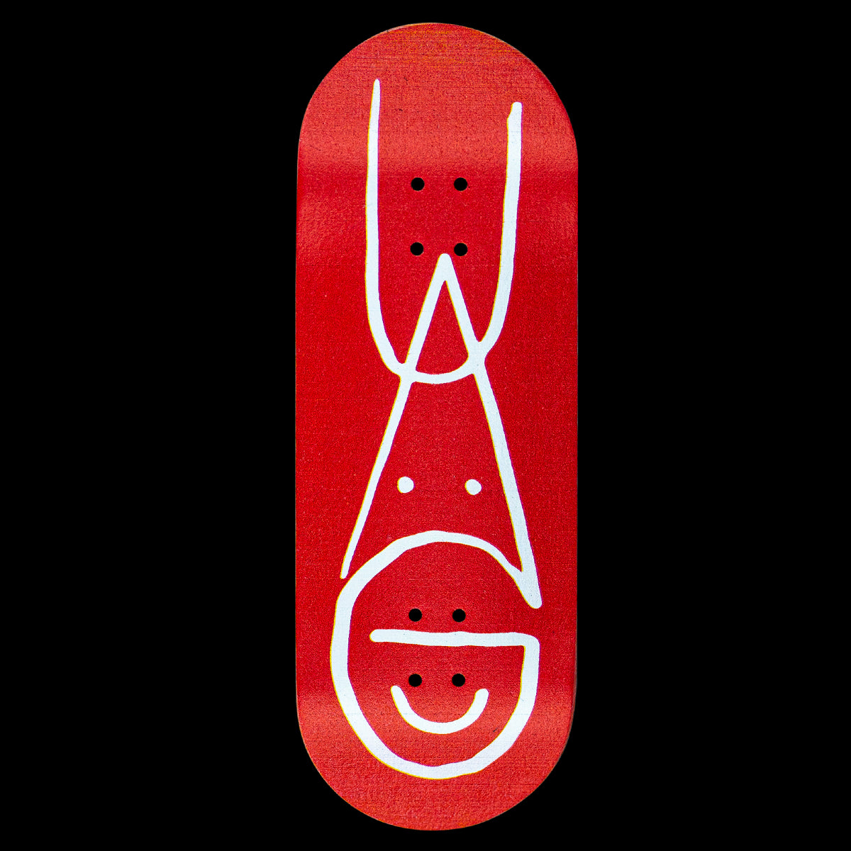 UAG x Raviollie Professional Fingerboard Skateboard Deck with Mask - Perfect for Skateboard Tricks, Collectors & Fingerboard Enthusiasts