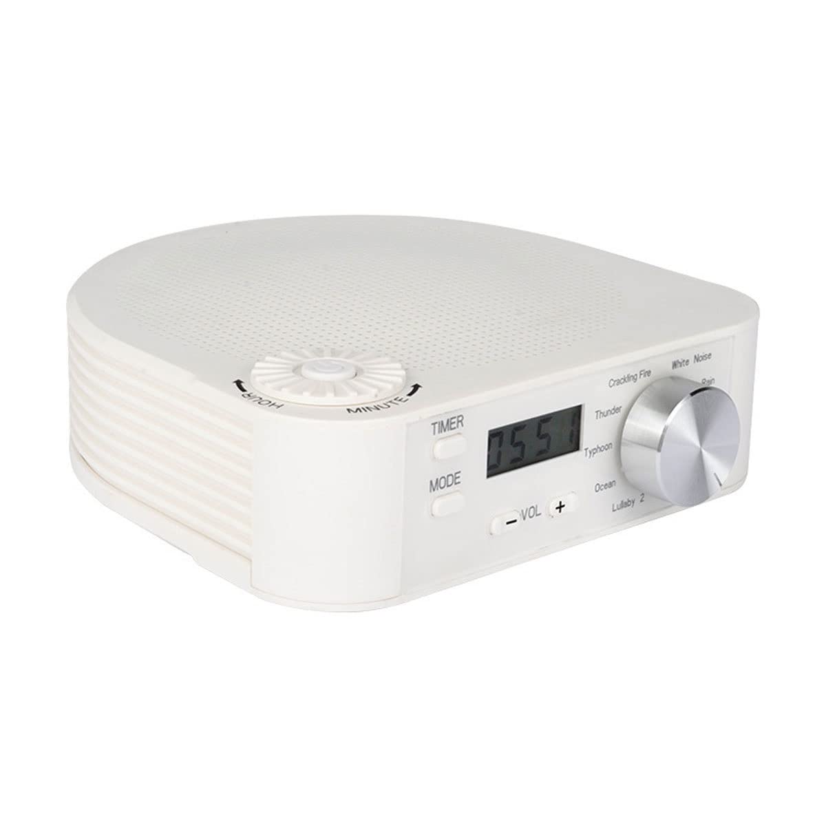 Portable White Noise Machine for Adults & Babies - Adaptive Sound Technology with Non-Looping Nature Sounds, Fan Sounds | Perfect for Sleep, Meditation, Office Focus & Nursery Soothing