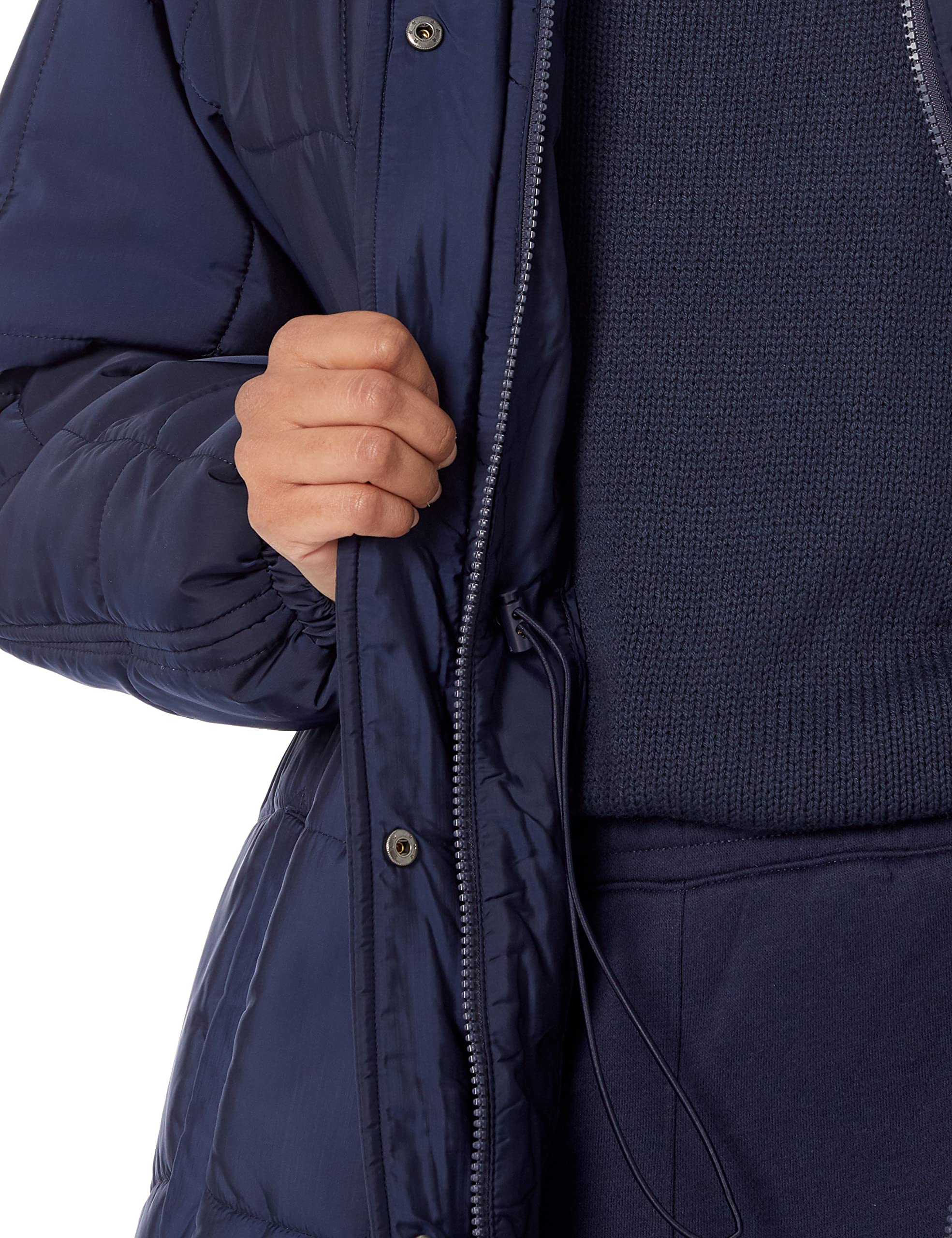 Amazon Essentials Women's Oversized Quilted Coat - Plus Size Winter Jacket with Warm Filling | Water-Resistant Outerwear for Cold Weather, Commuting & Outdoor Activities