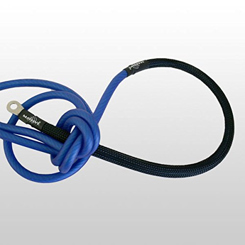 Massive Audio AK0 – 0 Gauge Car Audio Power Wire Kit | 100% Pure Oxygen-Free Copper | Includes Fuse Holder | for Car Stereo, Subwoofer & Amplifier Installation | High-Performance Audio Upgrade Solution