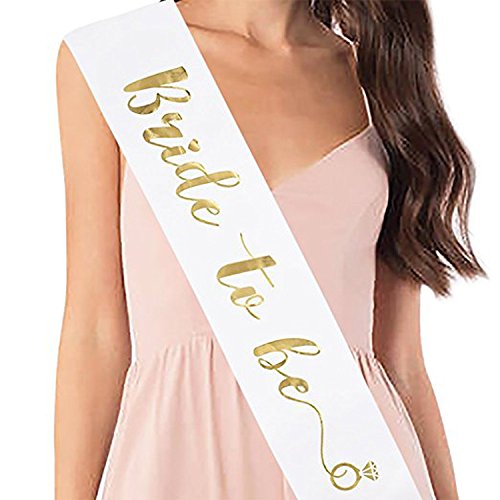 Rose Gold Bachelorette Party Decorations Kit - Bridal Shower Balloons, Sash & Banner Set for Wedding & Engagement Celebrations | Perfect for Bride-to-Be Parties, Girls Night & Wedding Showers