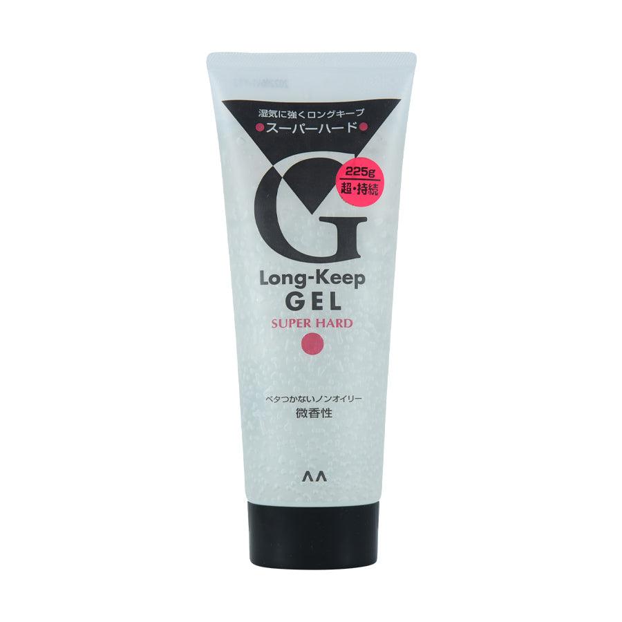 MANDOM Super Hard Long Keep Hair Styling Gel - Strong Hold for All-Day Volume & Texture - Perfect for Men's Hairstyles, Pompadour, Spikes & Fades