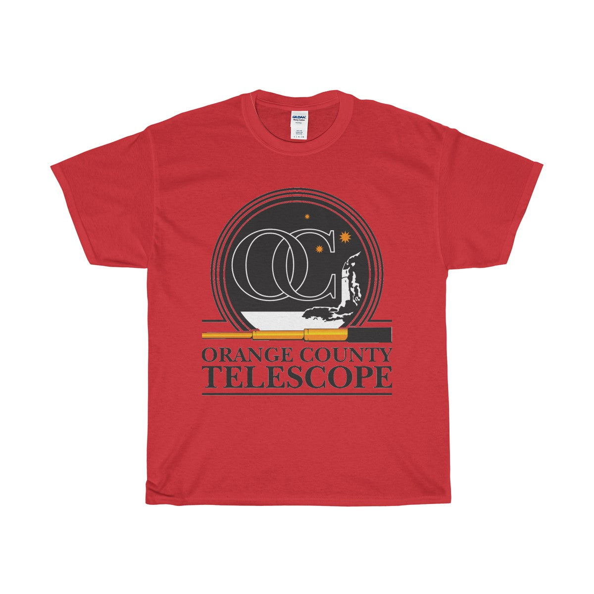 OC Telescope Tee - Comfortable Cotton T-Shirt for Stargazing & Astronomy Enthusiasts | Perfect for Outdoor Camping & Casual Wear