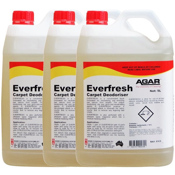 Everfresh Carpet Deodorizer - Eliminates Odors & Kills Germs | Perfect for Pet Owners & Allergy Sufferers | Freshens Home Carpets & Rugs