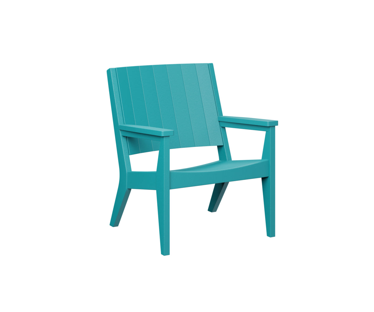 Berlin Gardens Mayhew Chat Chair - Outdoor Patio Conversation Chair with Cushion, Weather-Resistant Steel Frame - Perfect for Garden, Deck, and Poolside Relaxation
