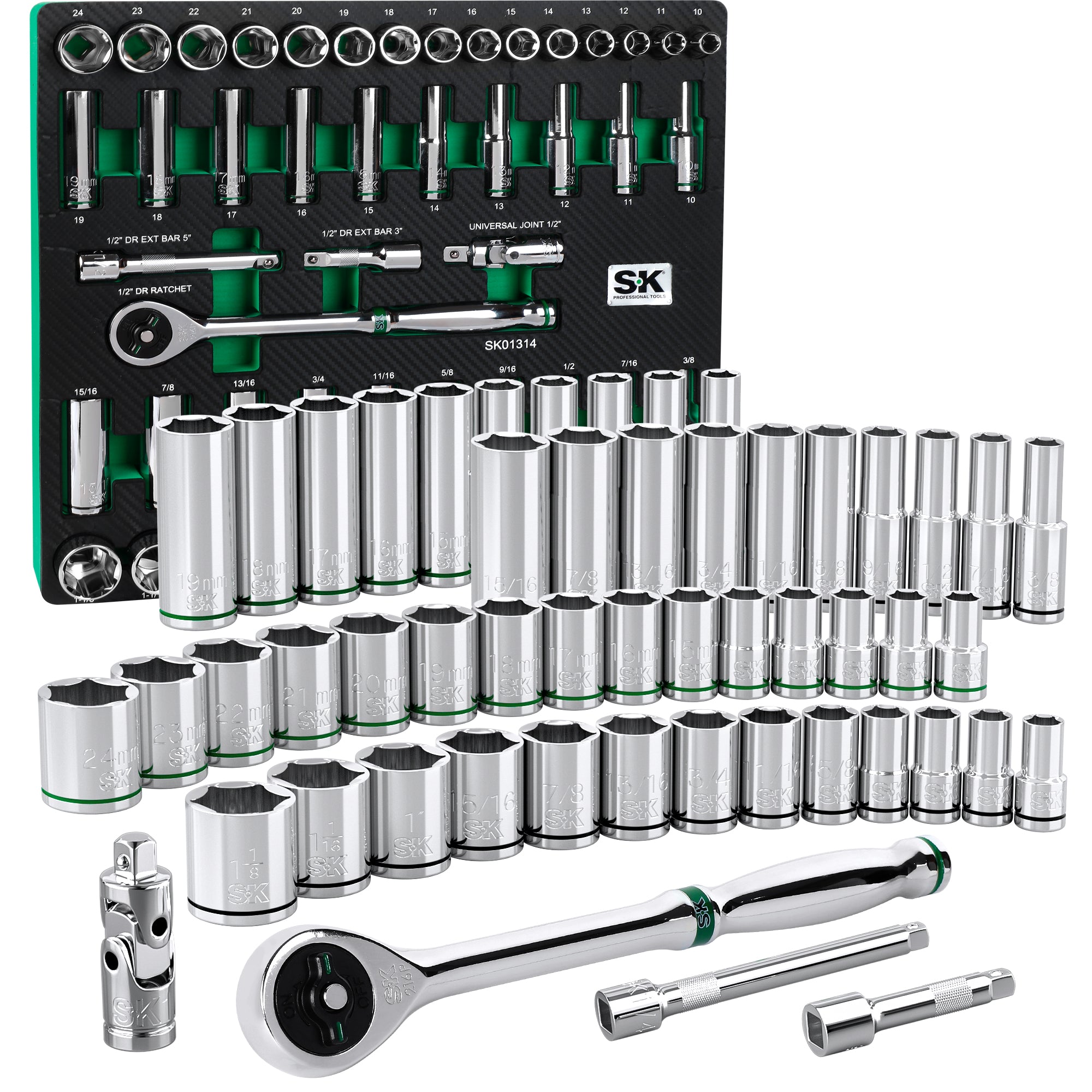 52-Piece 1/2