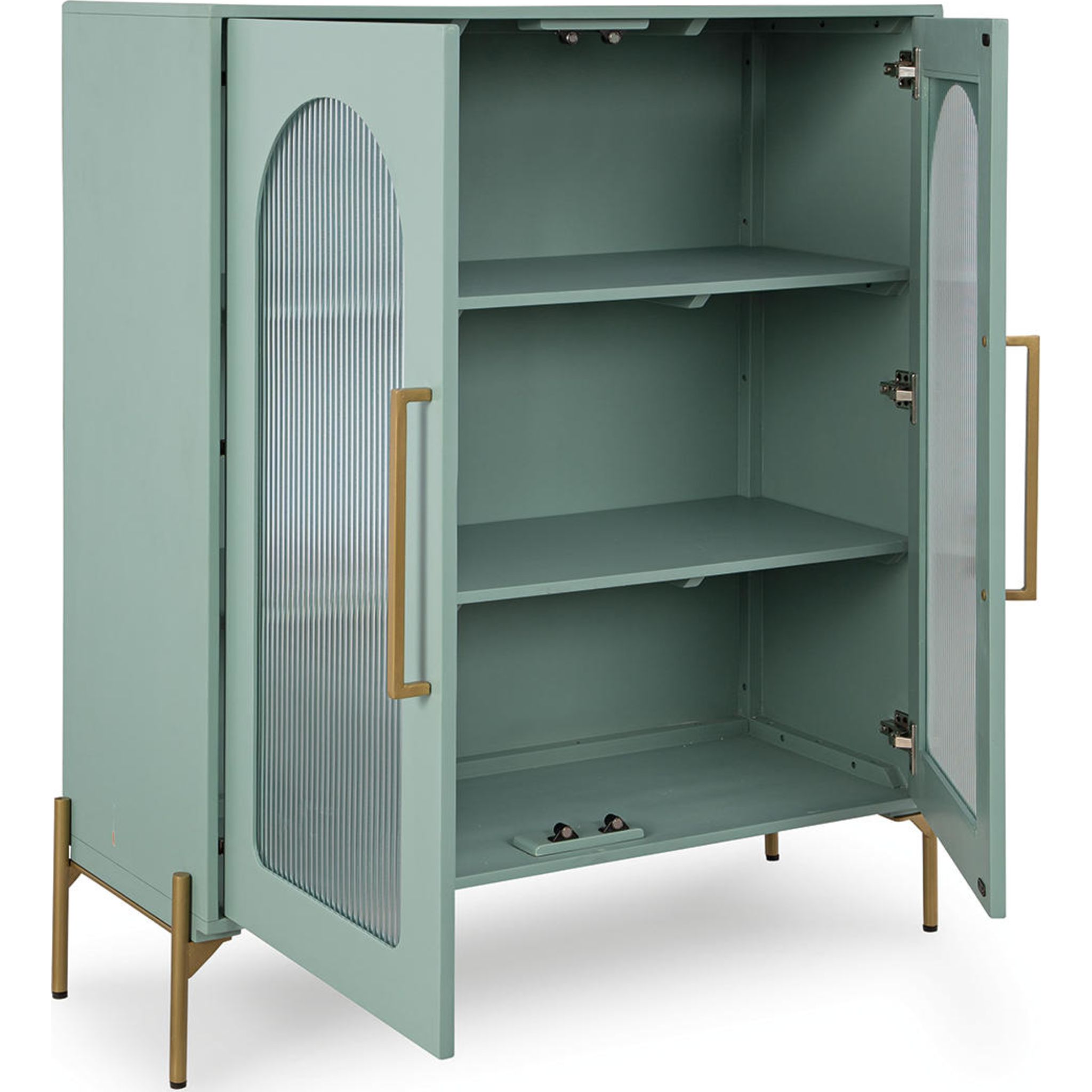 Adwen Light Green Accent Cabinet - Stylish Storage for Living Room, Bedroom & Entryway | Modern Home Decor Furniture