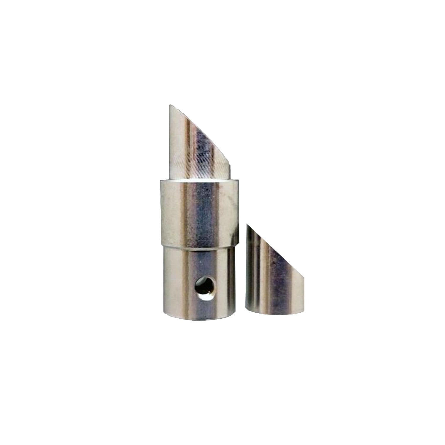 14 0250 Bar End Slider Base with Guard Mount - 5/8 ID Bars for Motorcycle Handlebars - Perfect for Custom Bike Builds and Off-Road Riding Accessories