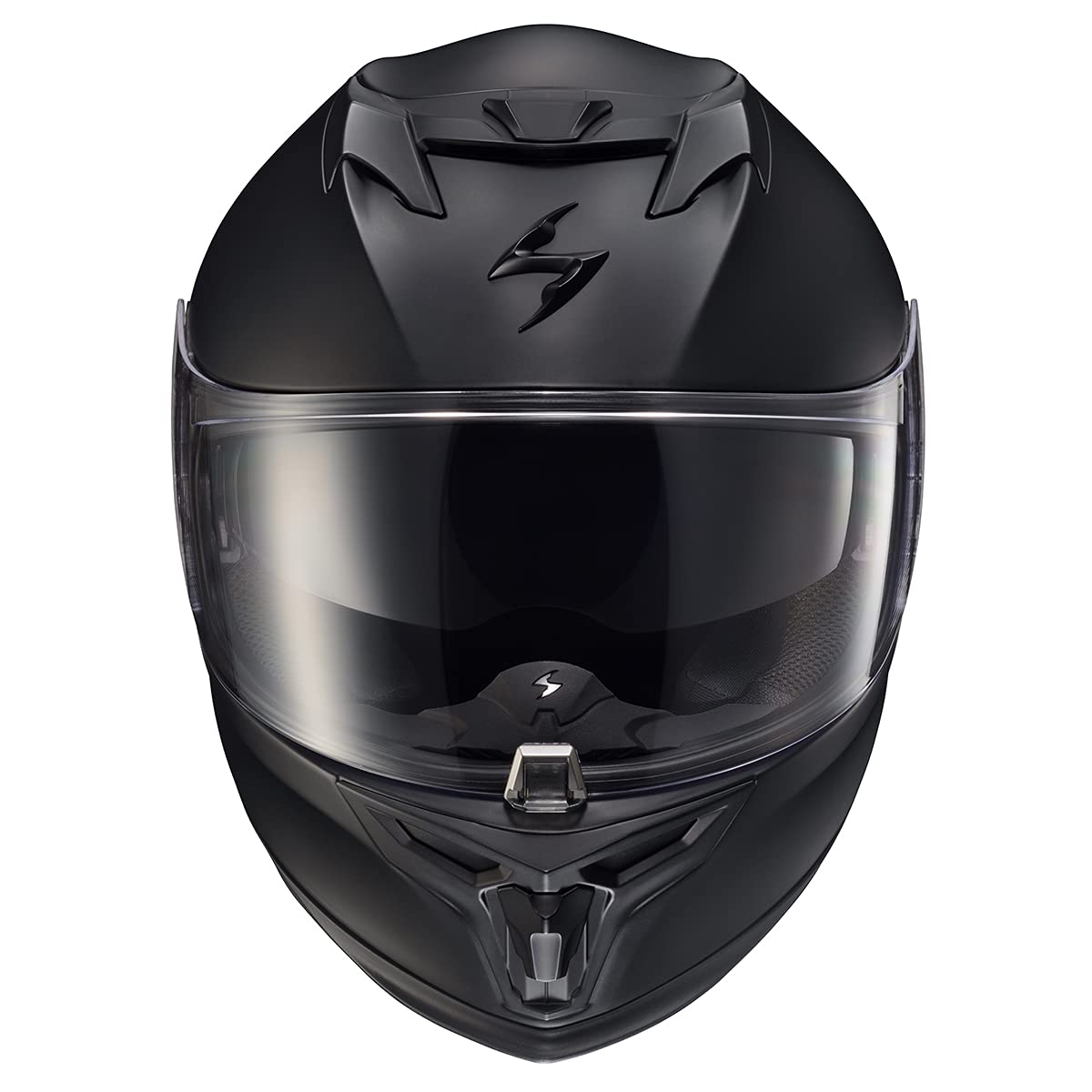 ScorpionEXO EXO-T520 Full Face Motorcycle Helmet - Gloss Black (Large) - DOT Certified for Safety - Perfect for Street Biking, Commuting & Long Rides