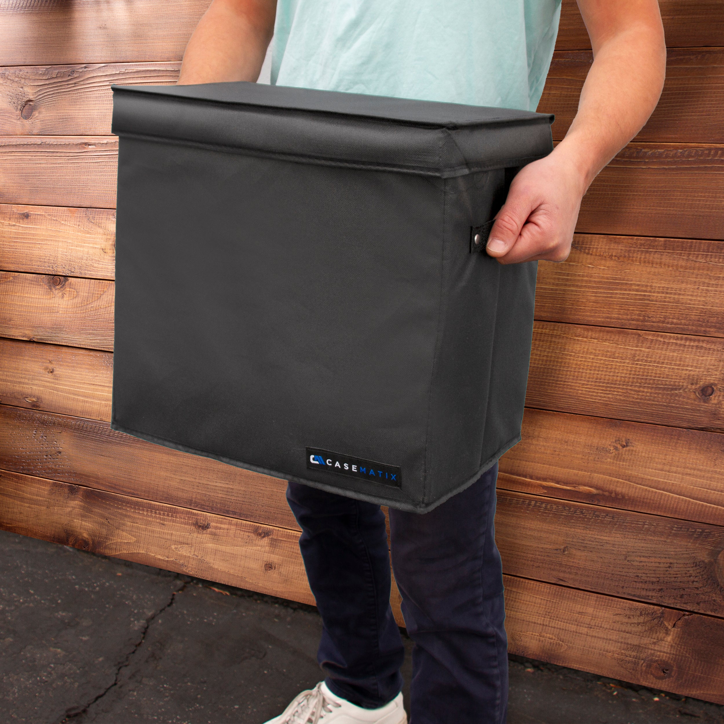 CASEMATIX Graded Magazine Storage Case - Holds 25 CGC Graded Comics & Magazines with Removable Dividers (Fits up to 14.5