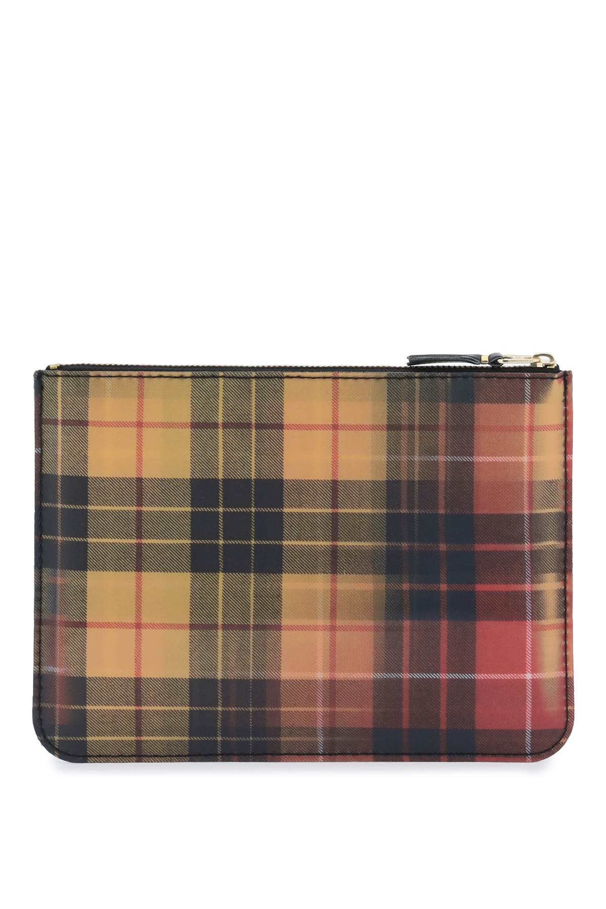 Comme des Garcons Lenticular Effect Wallet Pouch - Stylish RFID Blocking Card Holder for Everyday Use & Travel
