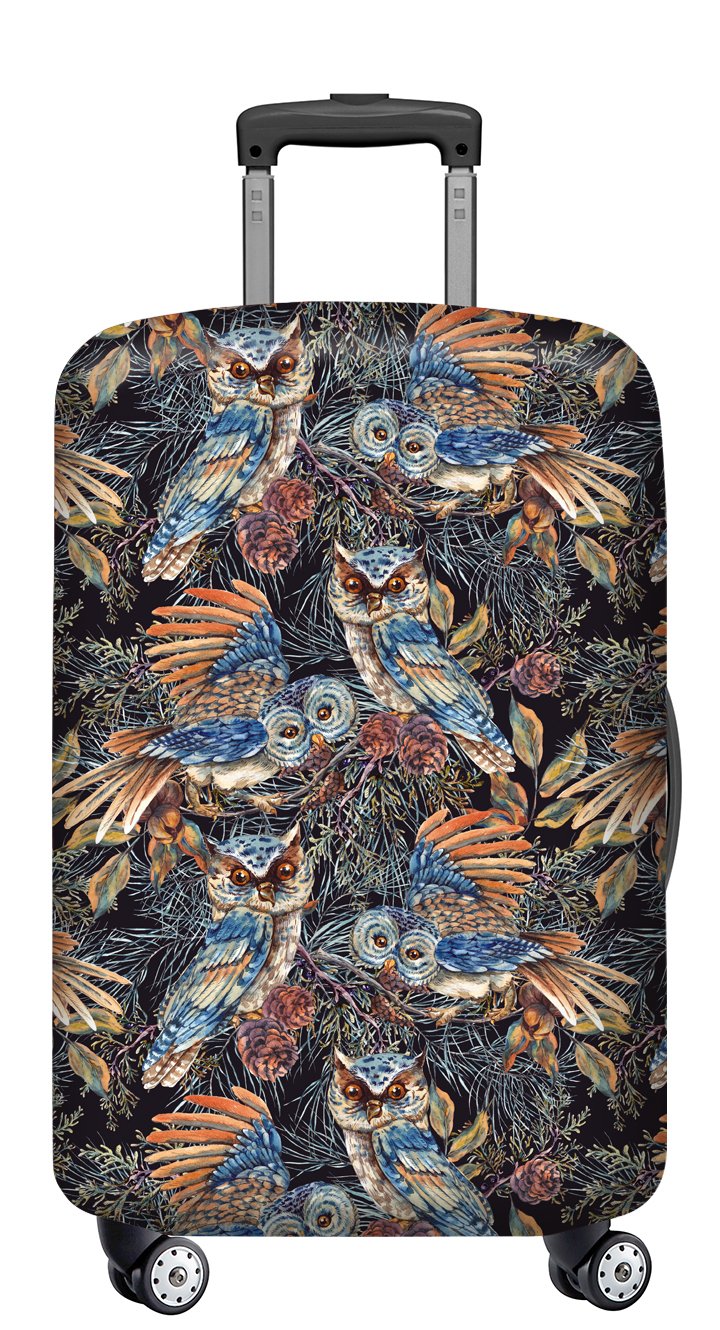 Velosock Owl's Night Bike Cover - Waterproof & UV Resistant for Outdoor Motorcycle Protection - Perfect for Garage, Travel & All-Weather Storage
