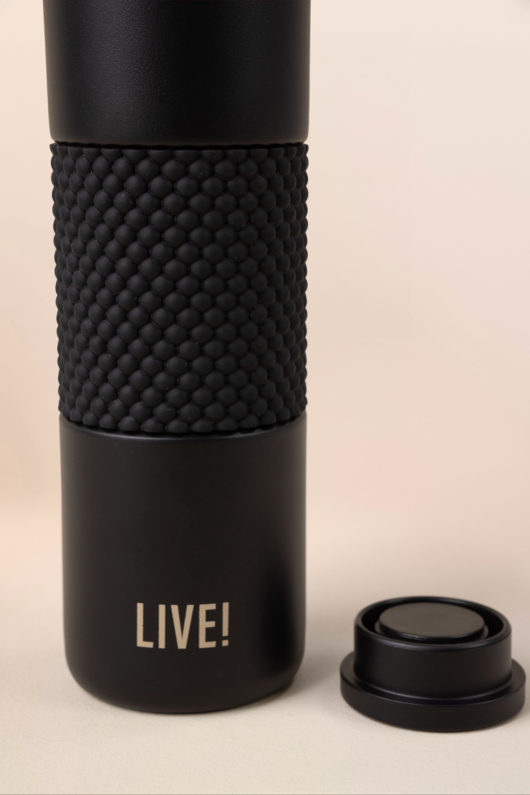 Insulated Thermo Wall Bottle - Stainless Steel Vacuum Flask for Hot & Cold Drinks - Perfect for Hiking, Camping, and Office Use