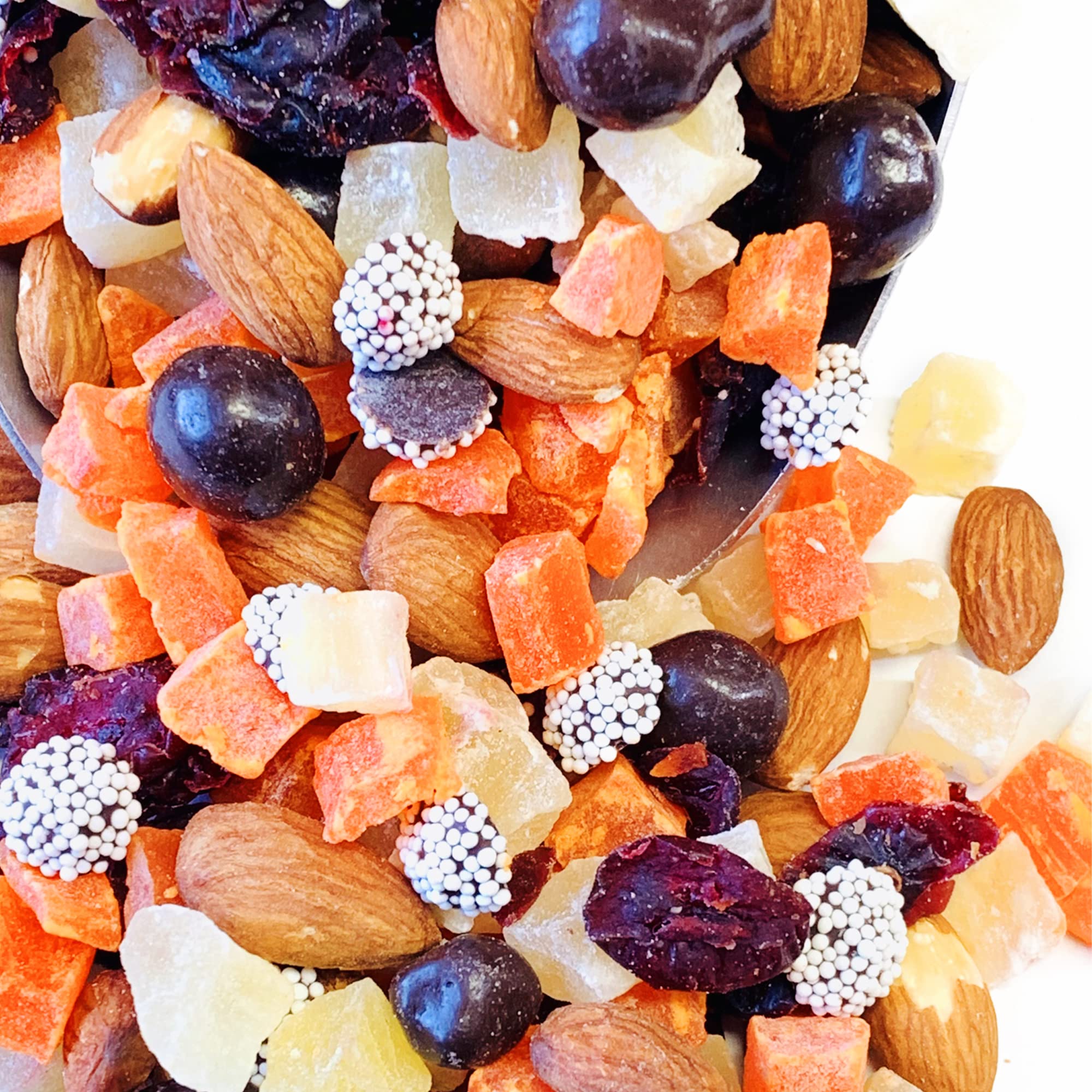 NY SPICE SHOP Premium Cool Brew Espresso Trail Mix with Almonds, Cashews & Dried Fruits - Healthy Protein Snack for Adults & Kids - 1lb Resealable Bag - Perfect for Hiking, Office Snacks & Road Trips