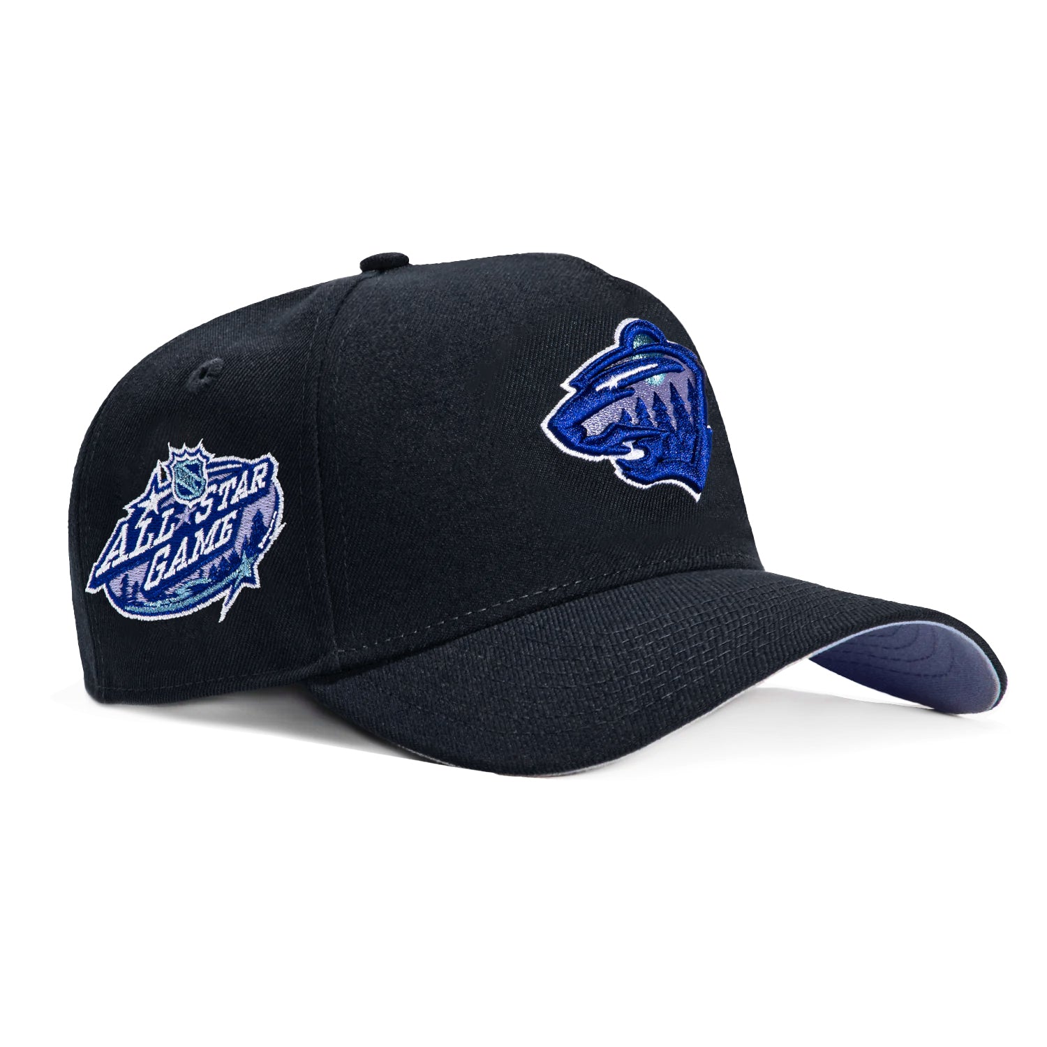 New Era 9Forty Minnesota Wild 2004 NHL All-Star Game Snapback Hat - Navy Blue Adjustable Baseball Cap for Hockey Fans & Sports Enthusiasts - Perfect for Games, Collecting & Streetwear Fashion