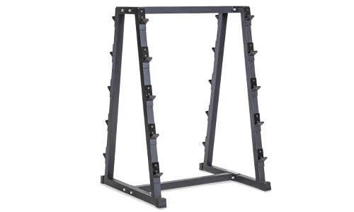 Heavy Duty Fixed Barbell Rack for Home Gym - Olympic Weight Storage Stand for Squat Rack & Weightlifting Equipment | Perfect for Garage, Basement & CrossFit Training