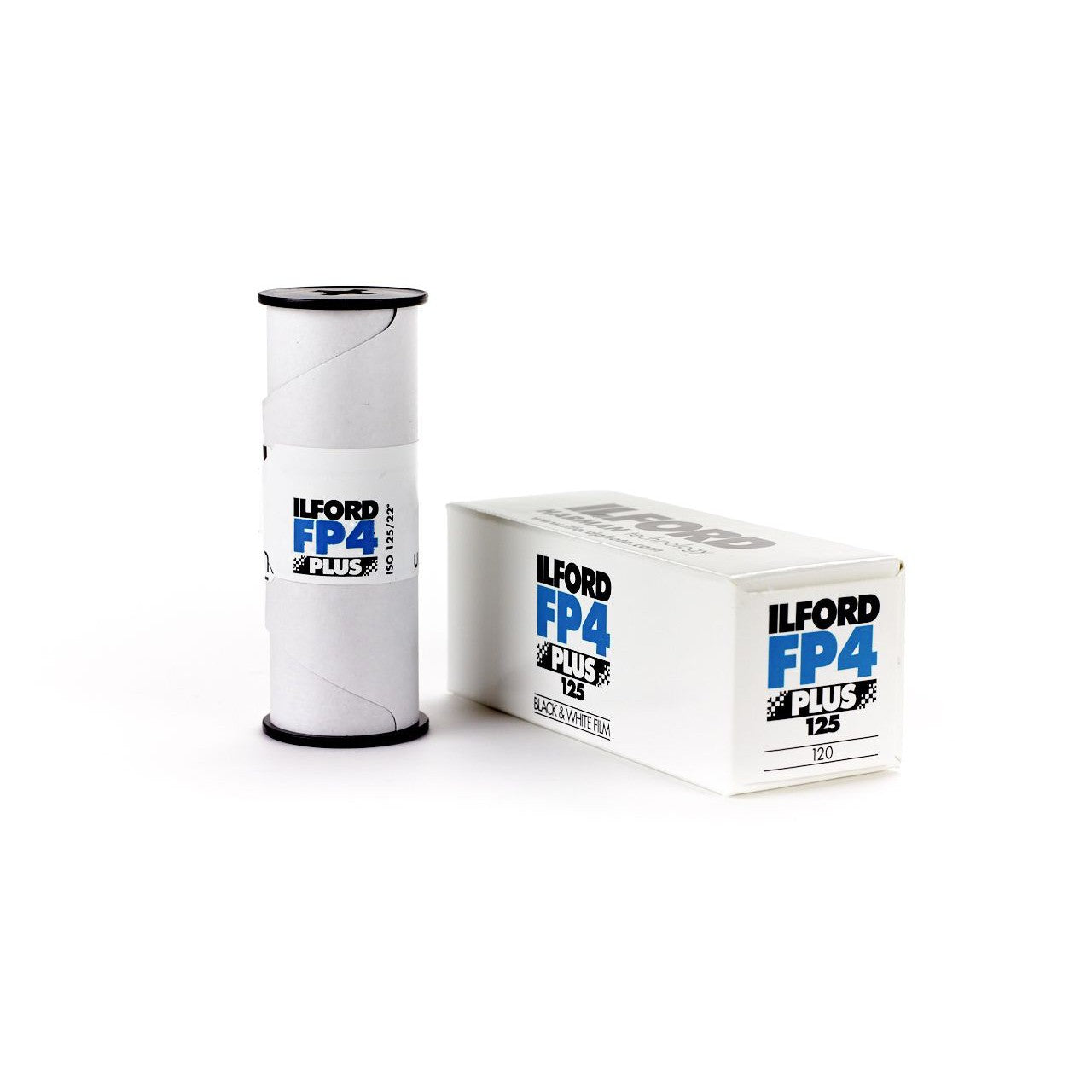 Ilford FP4 Plus ISO 125 Black & White Film Roll (120 Format) - Perfect for Street Photography, Landscape & Portrait Shooting