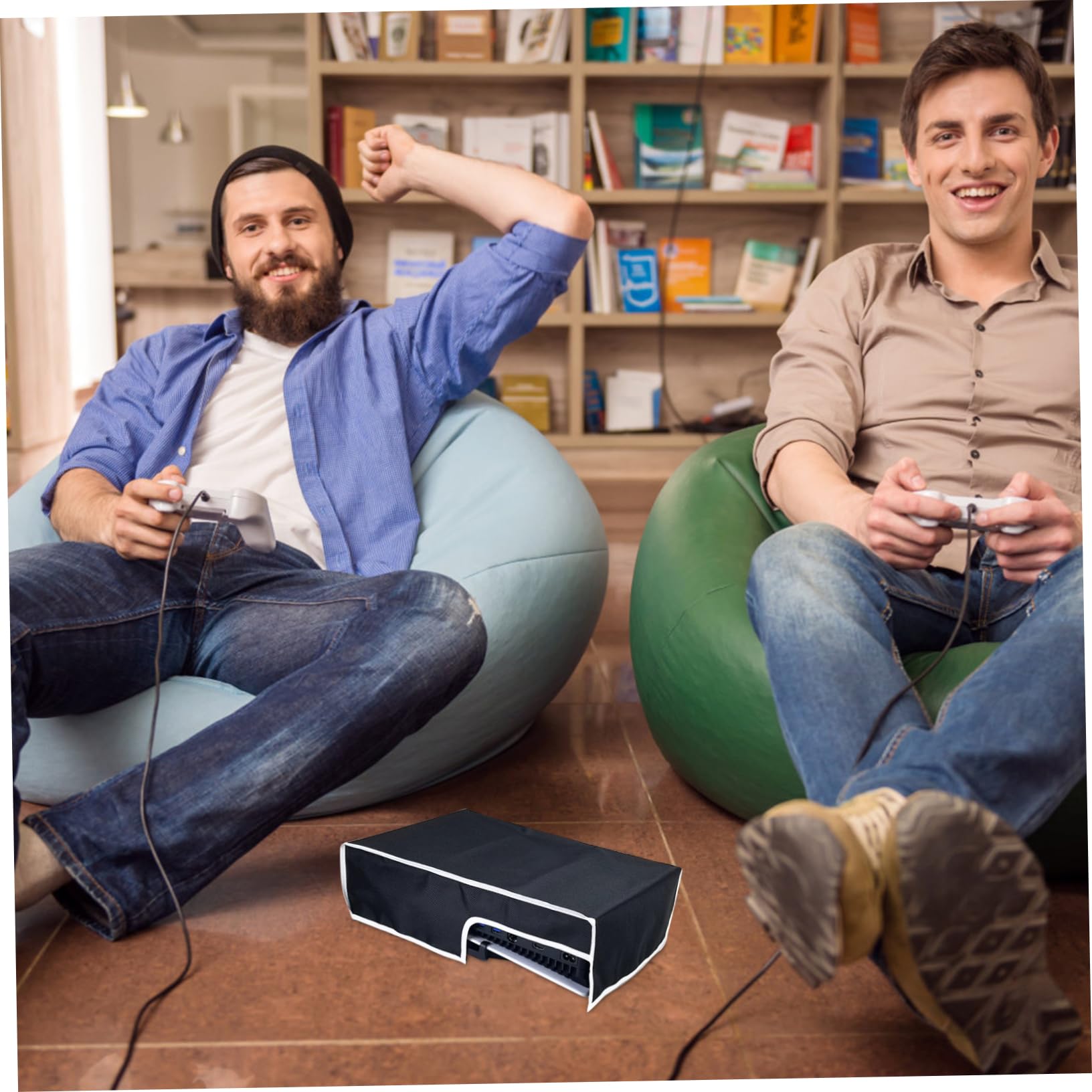 CAXUSD Dustproof Protective Cover for Game Consoles & Controllers - Durable Oxford Cloth Console Cover for PS5, Xbox, Nintendo Switch - Perfect for Gaming Setup Protection & Storage