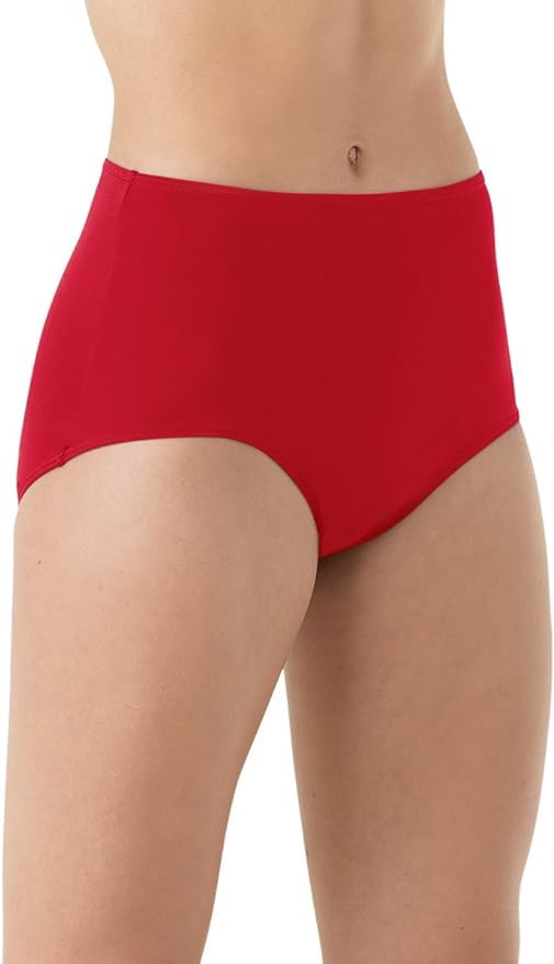 Balera Basic Dance Briefs for Girls & Women - Comfortable Ballet Underwear for Leotards, Dance Class & Performance - High Waisted Seamless Panties for Ballet, Jazz, Gymnastics & Yoga