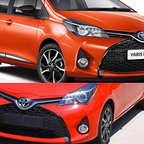 2015-2017 Toyota Yaris Hatchback Fog Light Kit - Clear Lens with Bezels, Wiring Harness, Switch & Halogen Bulbs | Complete Installation Set for Improved Night Driving Visibility
