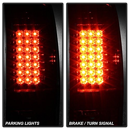Spyder Auto 5003904 LED Tail Lights Chrome/Clear - High-Performance Brake Lights for Cars, Trucks & SUVs
