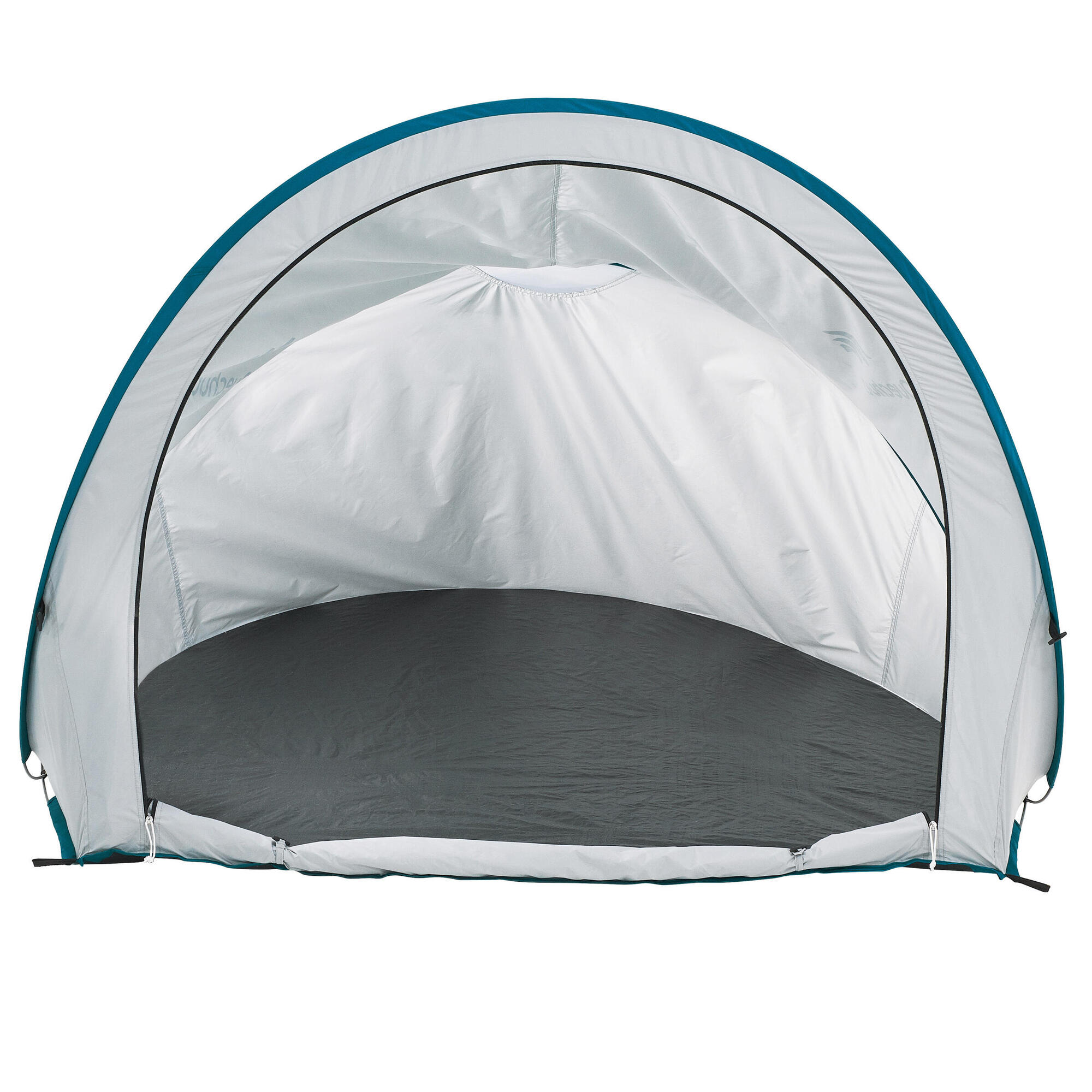 Quechua 22 Pop Up Extra Large Camping Beach Shelter - Sun Protection & Blackout Tent for Outdoor Adventures, Picnics, and Beach Trips
