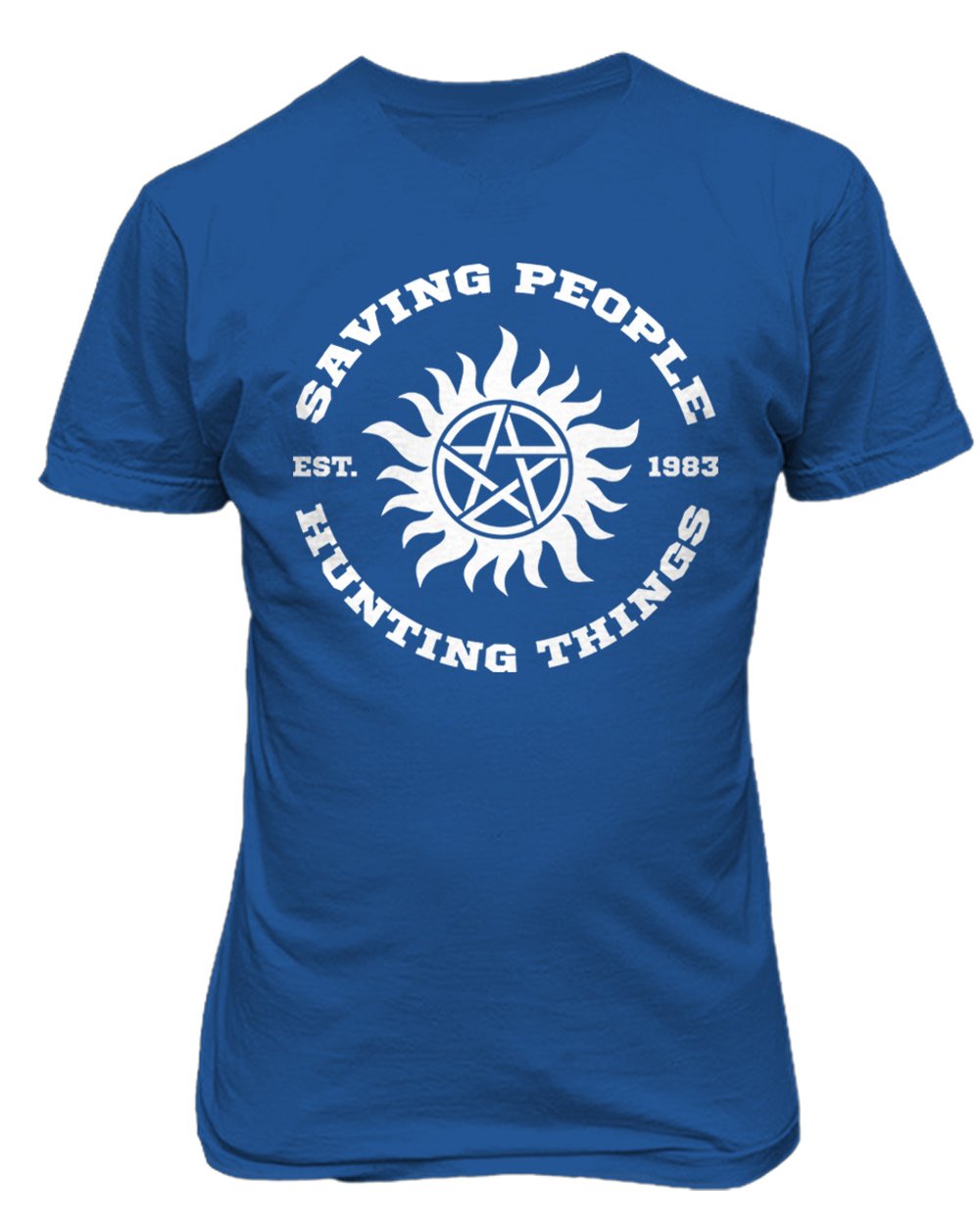Supernatural Sam Winchester Graphic T-Shirt for Men | RIVEBELLA Cotton Tee | Casual Wear, Cosplay & Fan Merchandise