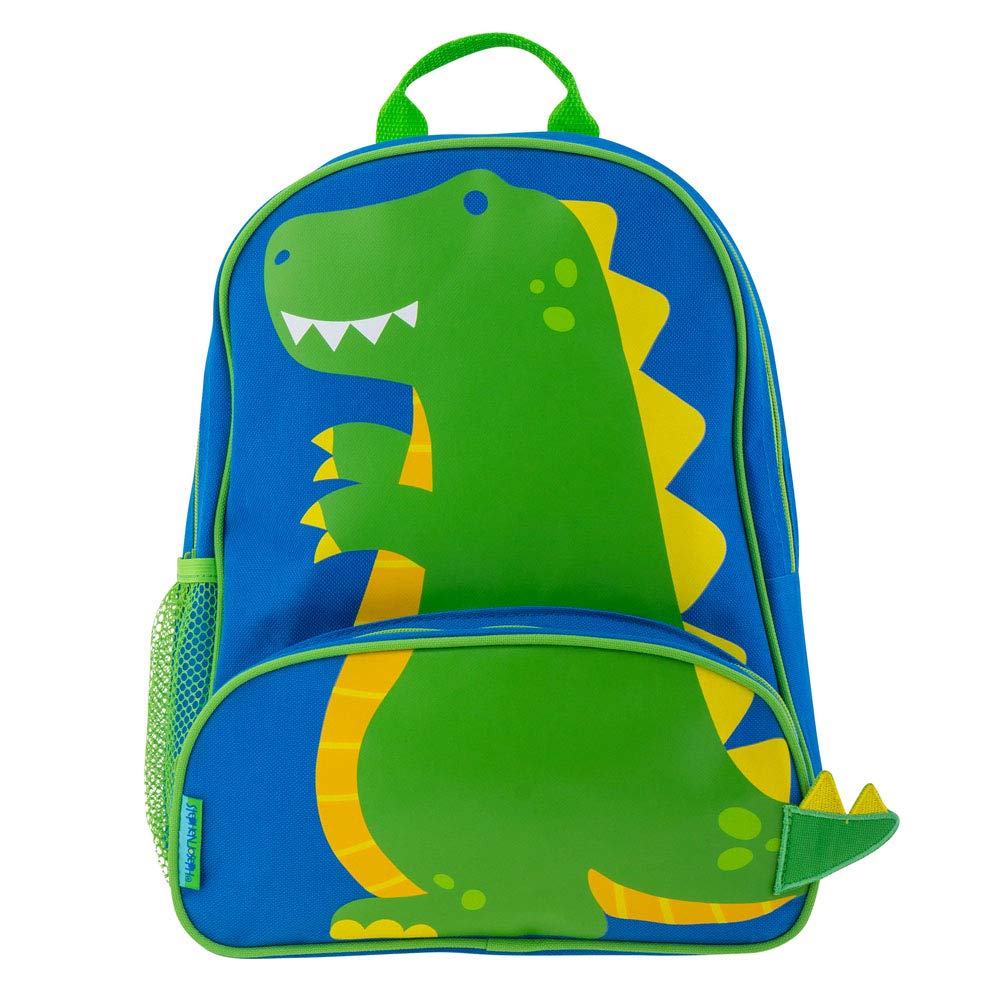 Dinosaur Themed Kids Backpack for School - Cute Dinosaur Sidekick Book Bag for Boys & Girls - Perfect for Back to School, Travel & Daily Use