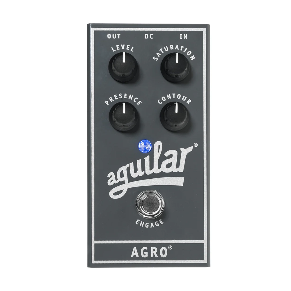 Aguilar Agro Bass Overdrive Pedal - Premium Guitar Effect Pedal for Bassists | Stage & Studio Use
