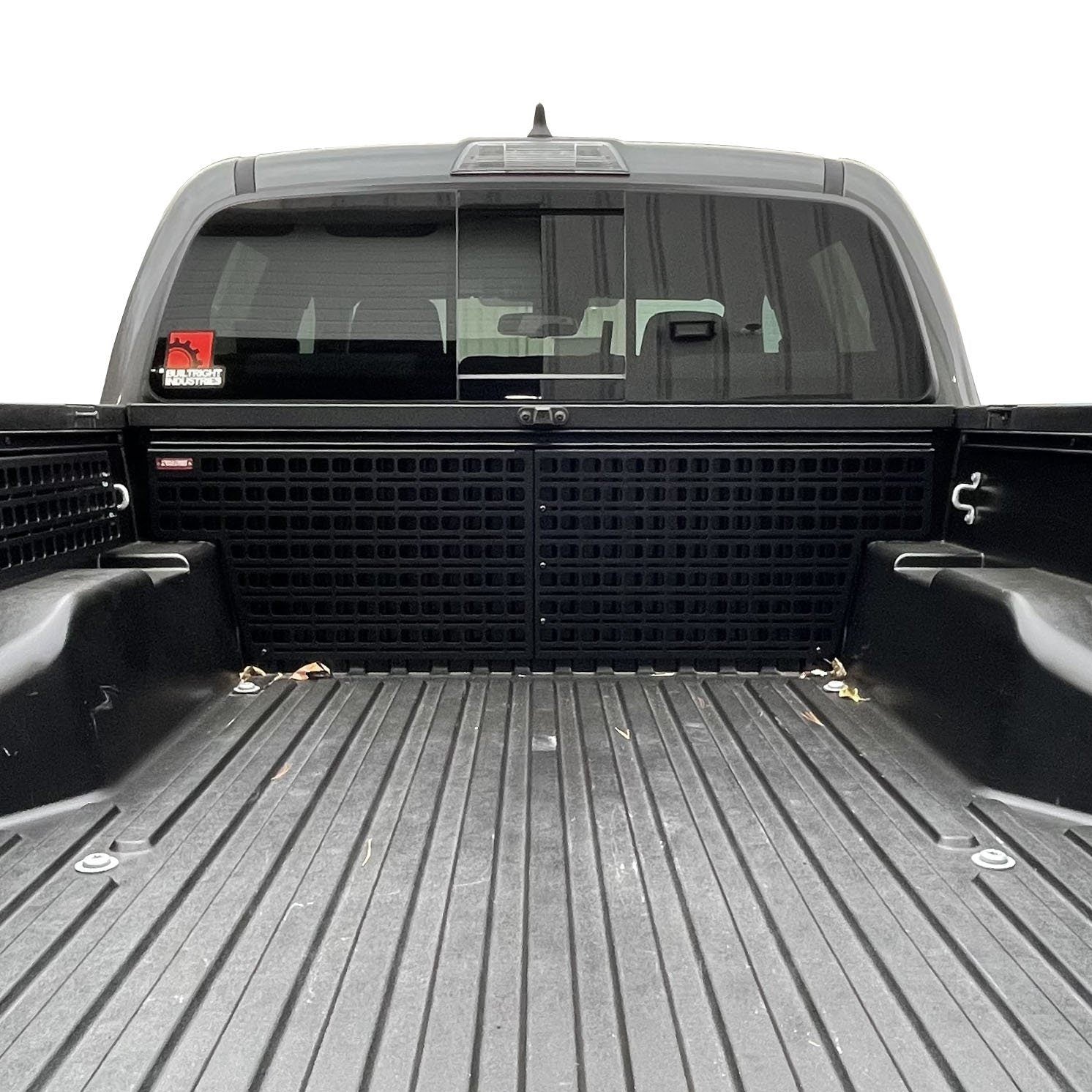 2005-2023 Toyota Tacoma BuiltRight Industries 2-Panel Cab Wall Kit - Heavy Duty Storage Organizer for Truck Accessories & Gear (Perfect for Camping, Off-Roading & Work Tools)