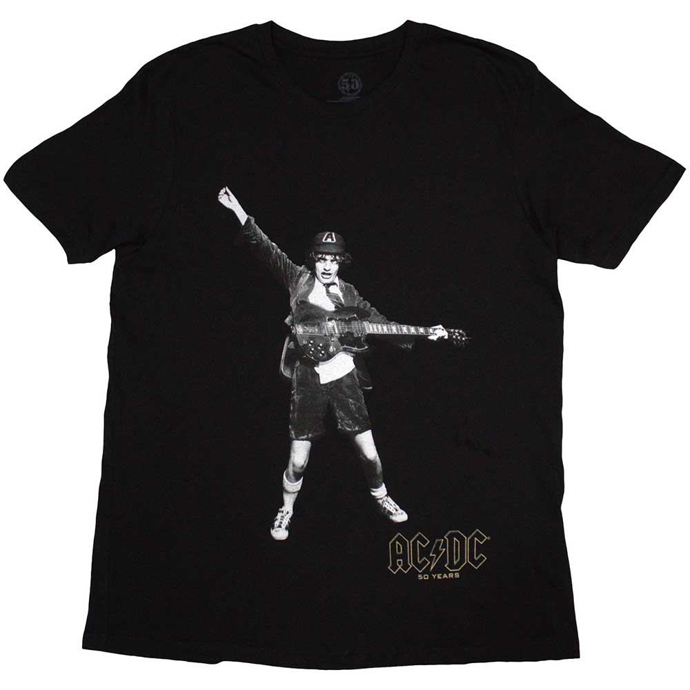 AC/DC Band Graphic T-Shirt - Vintage Rock Music Tee with Logo Emblem | Perfect for Concerts, Gifts & Casual Wear