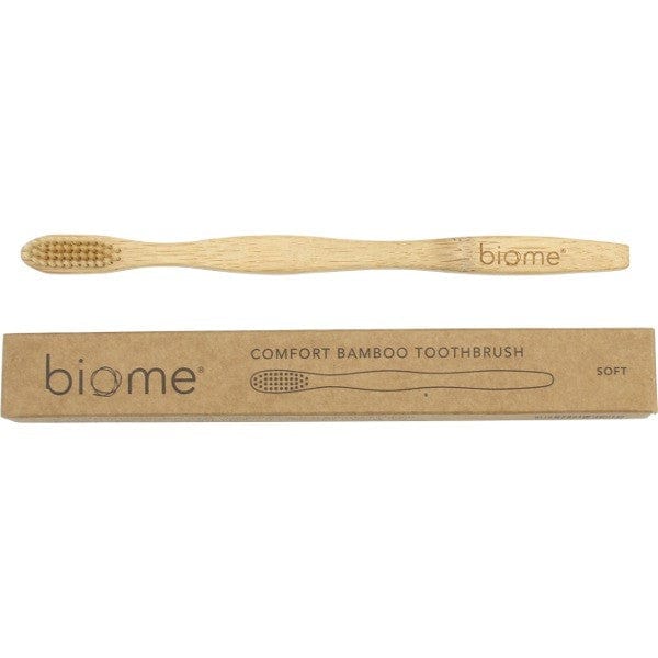 Eco-Friendly Bamboo Toothbrush for Adults - Soft Bristles, Biodegradable & Sustainable - Perfect for Travel, Home & Zero Waste Lifestyle