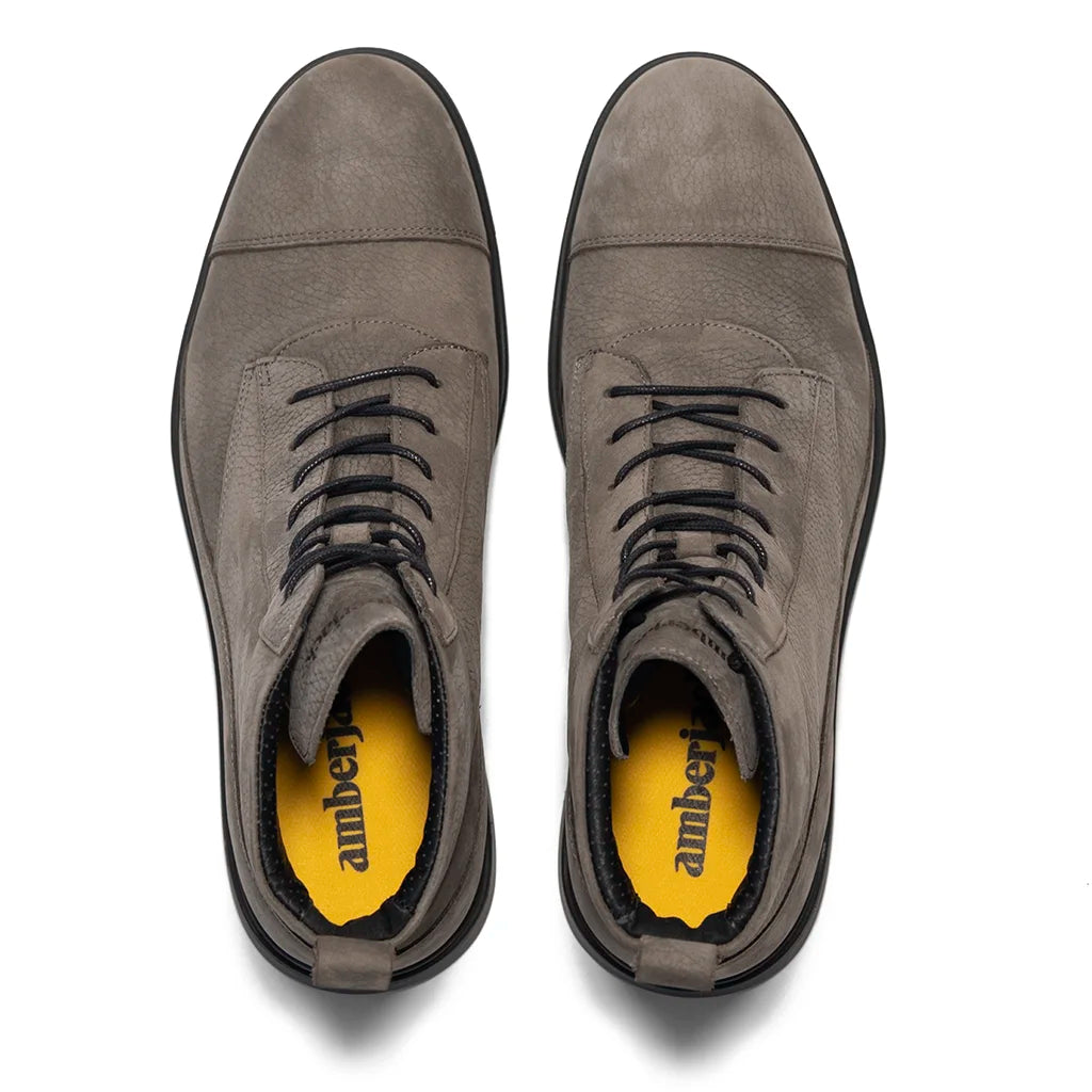 Premium Steel-Toe Work Boots for Men - Heavy Duty Safety Shoes with Slip & Oil Resistant Sole - Ideal for Construction, Warehouse & Industrial Work