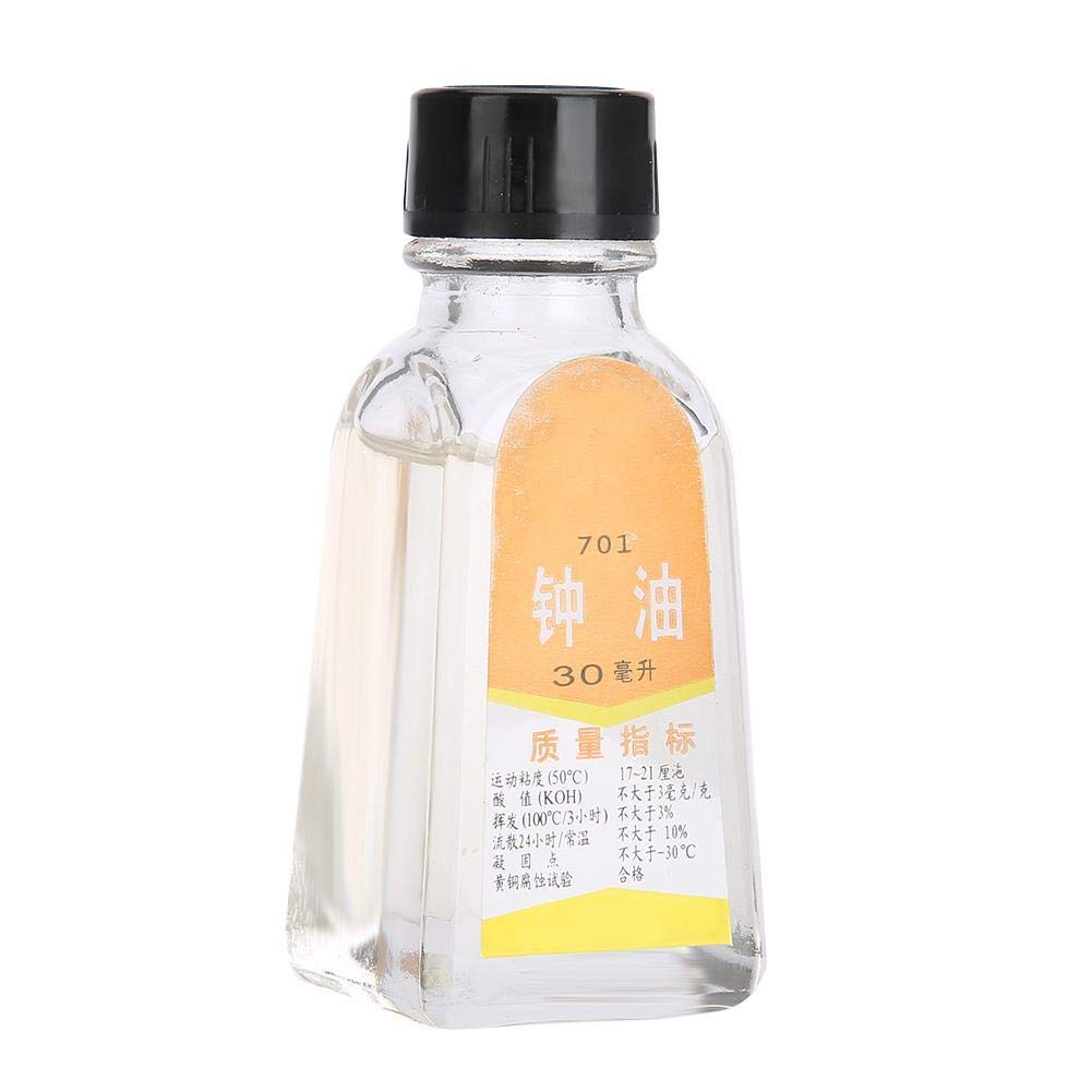 30ml Premium Watch Oil with Glass Bottle - Precision Lubricant for Watch Repair & Maintenance | Ideal for Watchmakers, Clock Repair, and DIY Horology Enthusiasts